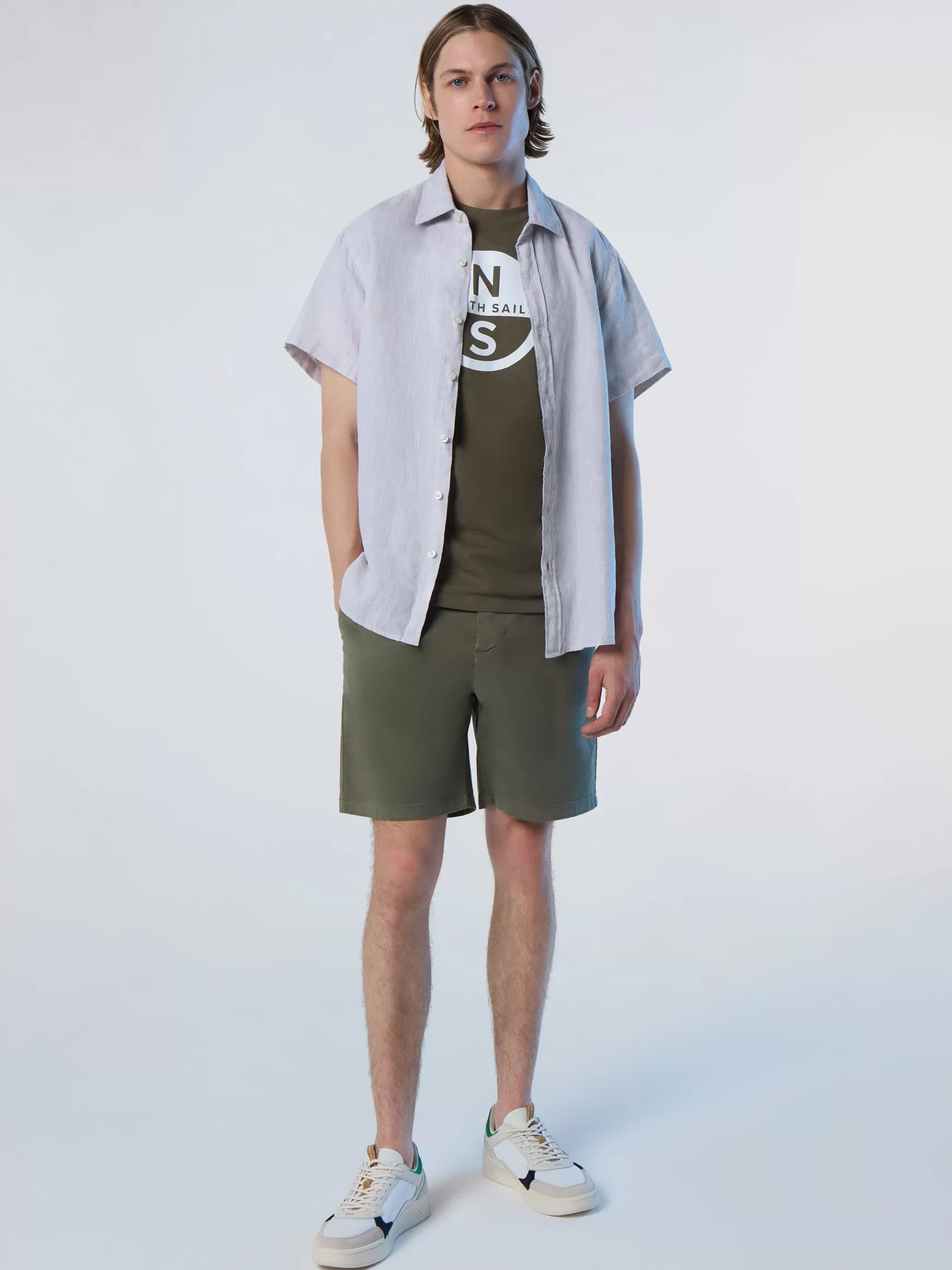 North Sails Bermuda chino in gabardina>Uomo Outlet | Pantaloncini