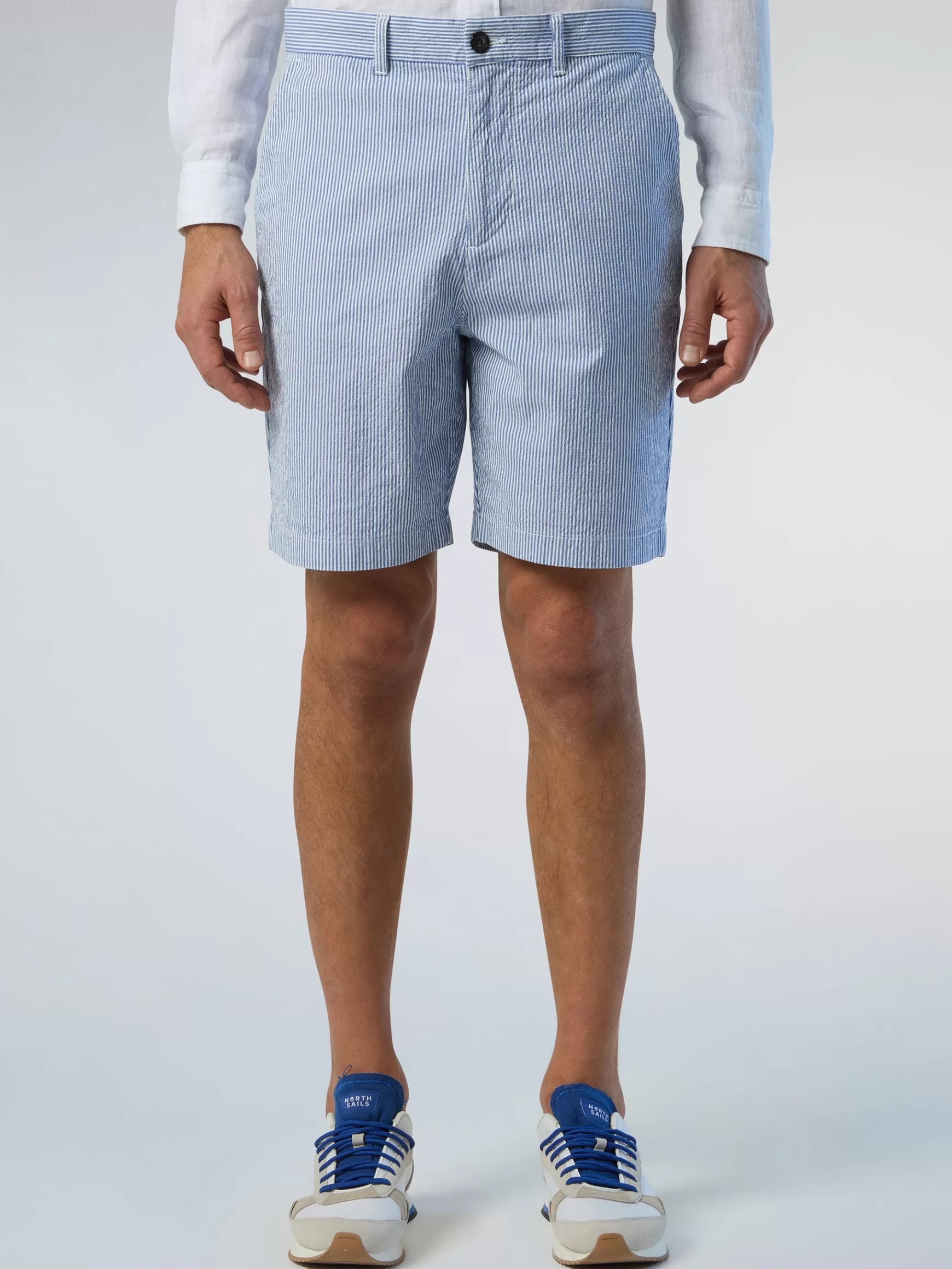 North Sails Bermuda Freedom in seersucker a righe>Uomo Outlet | Pantaloncini