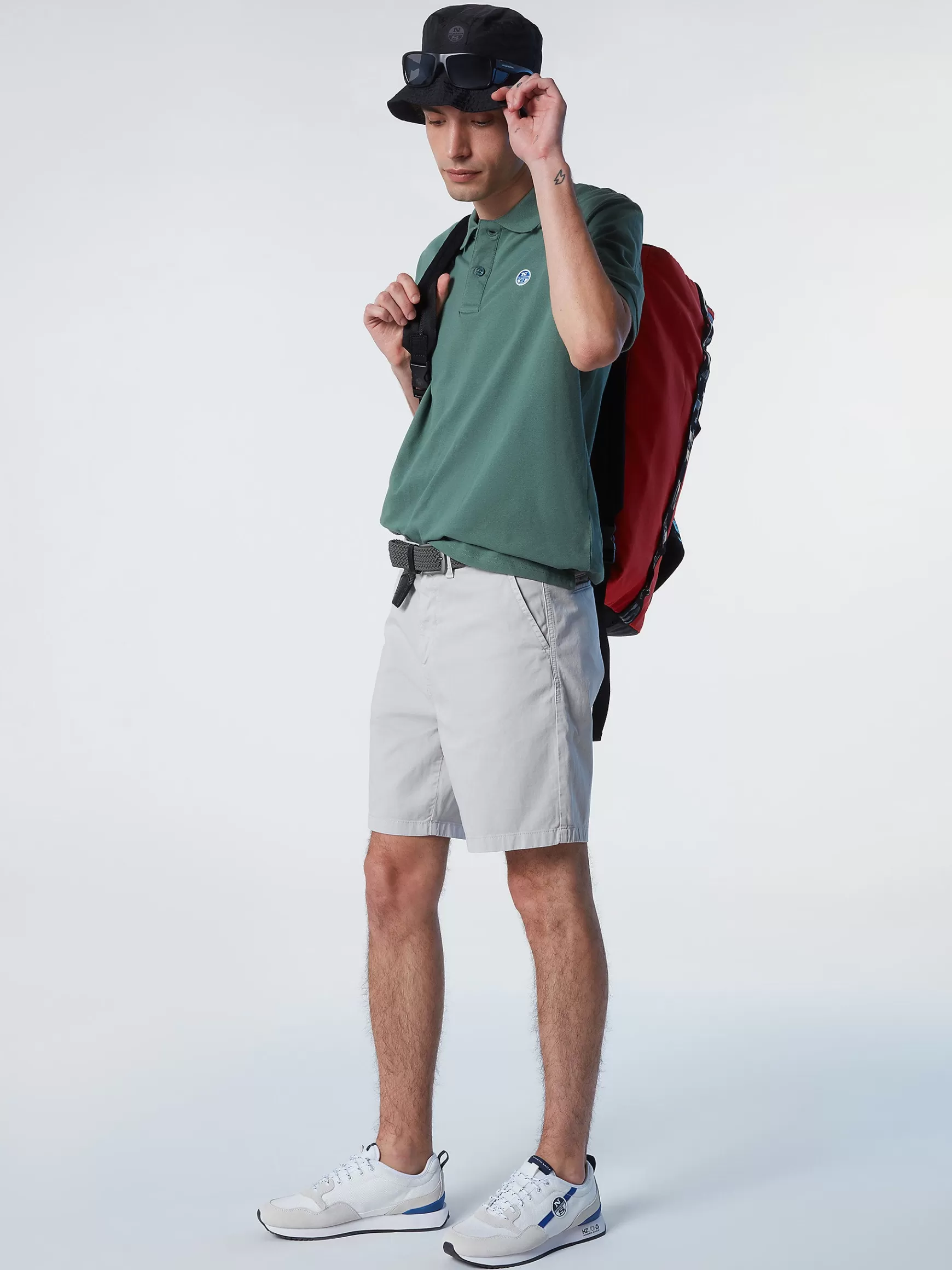 North Sails Bermuda in cotone organico>Uomo Outlet | Pantaloncini