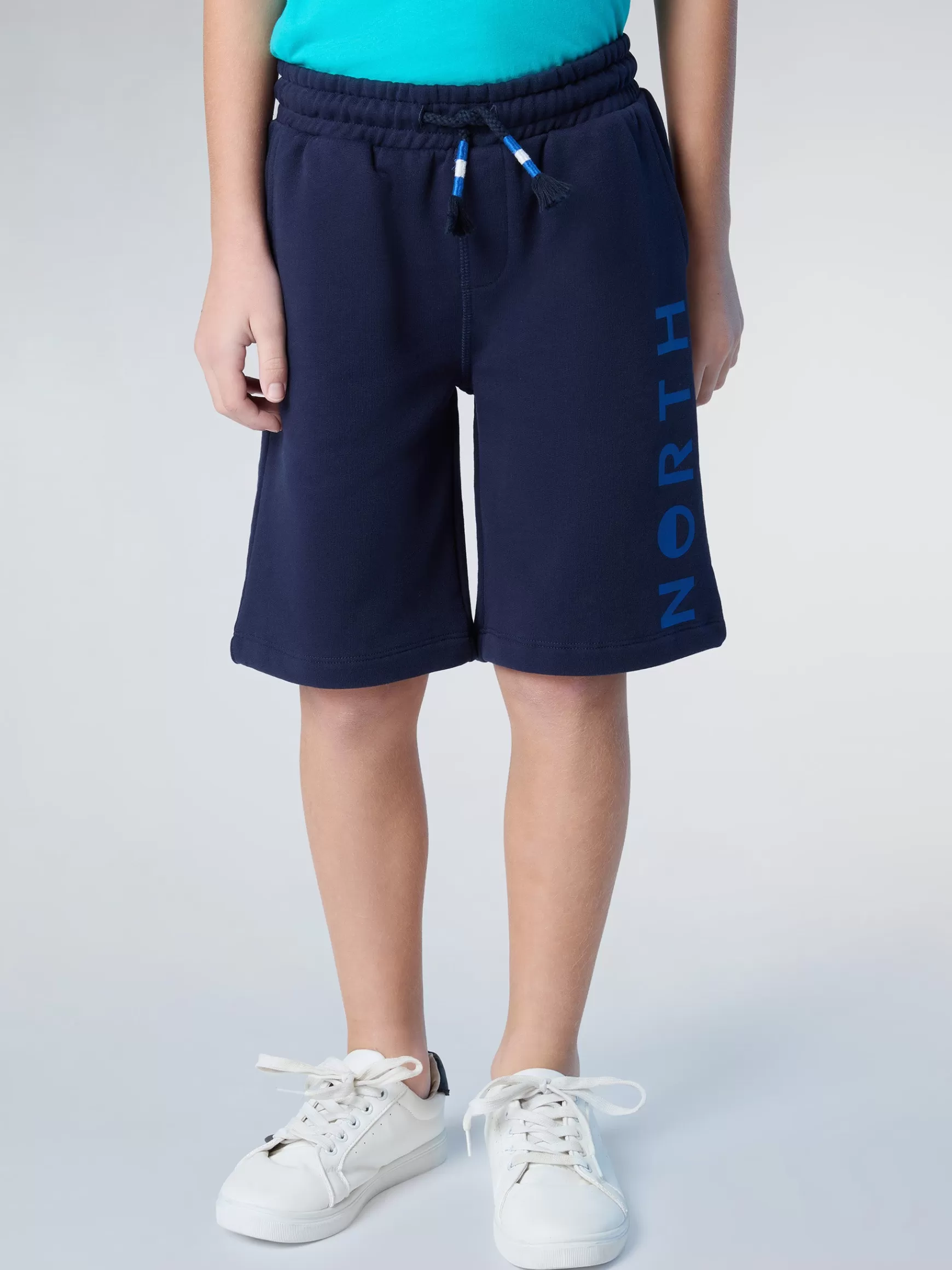 North Sails Bermuda in felpa con logo> Outlet | Pantaloncini