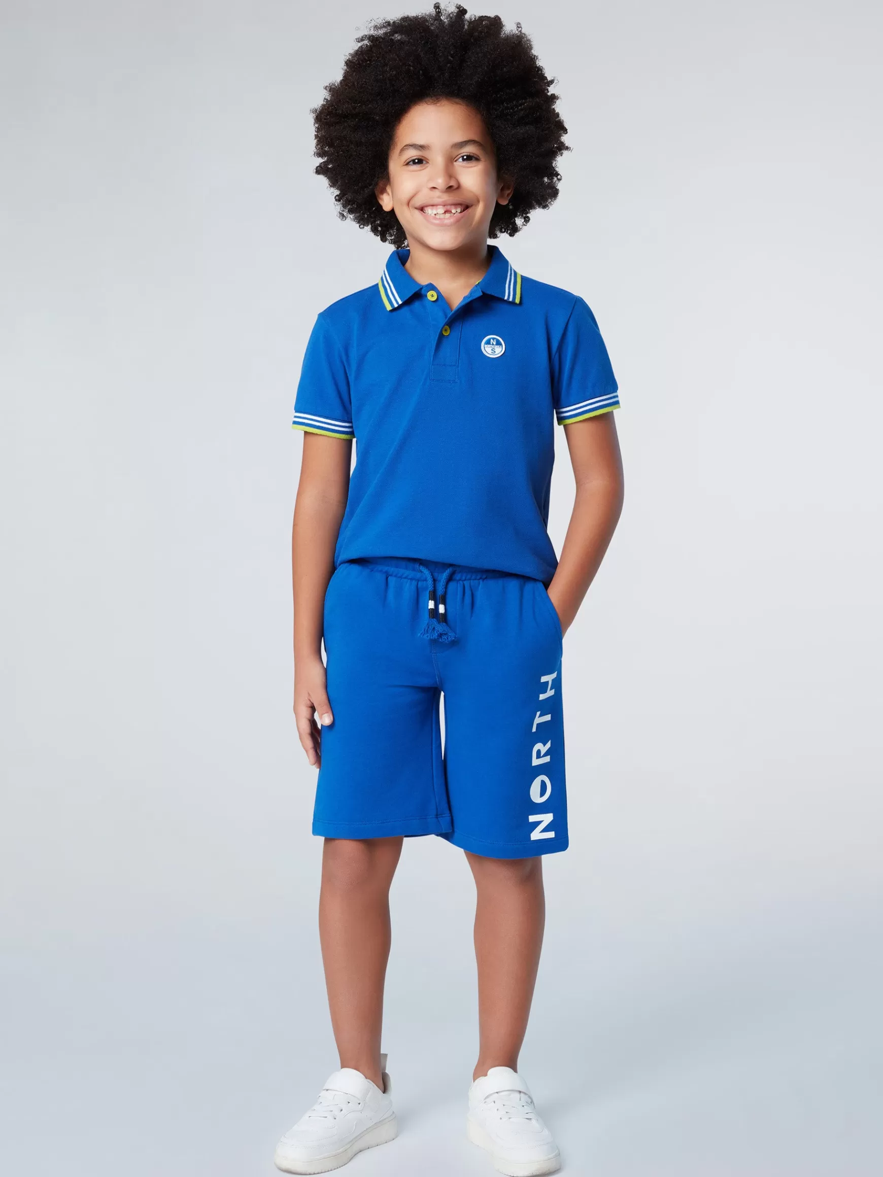 North Sails Bermuda in felpa con logo> Outlet | Pantaloncini