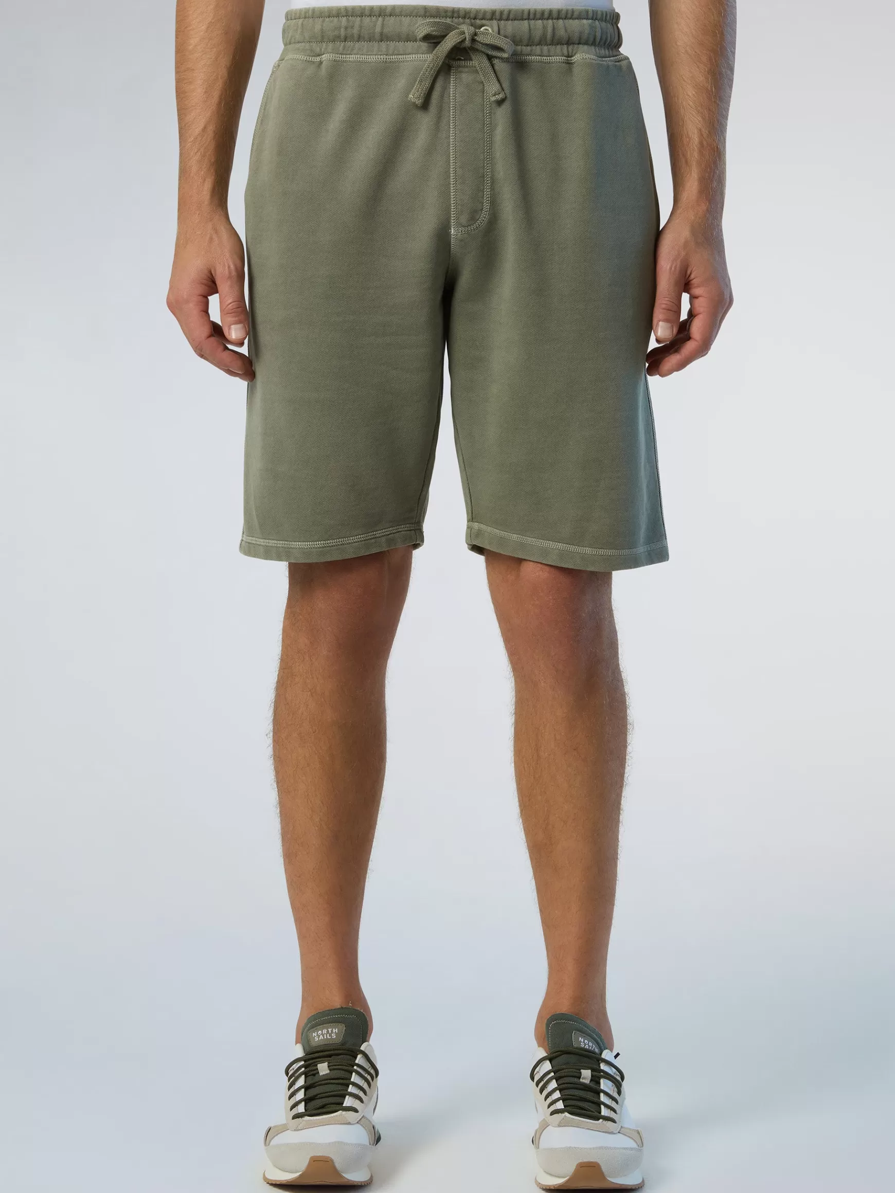 North Sails Bermuda in felpa con stampa>Uomo Outlet | Pantaloncini