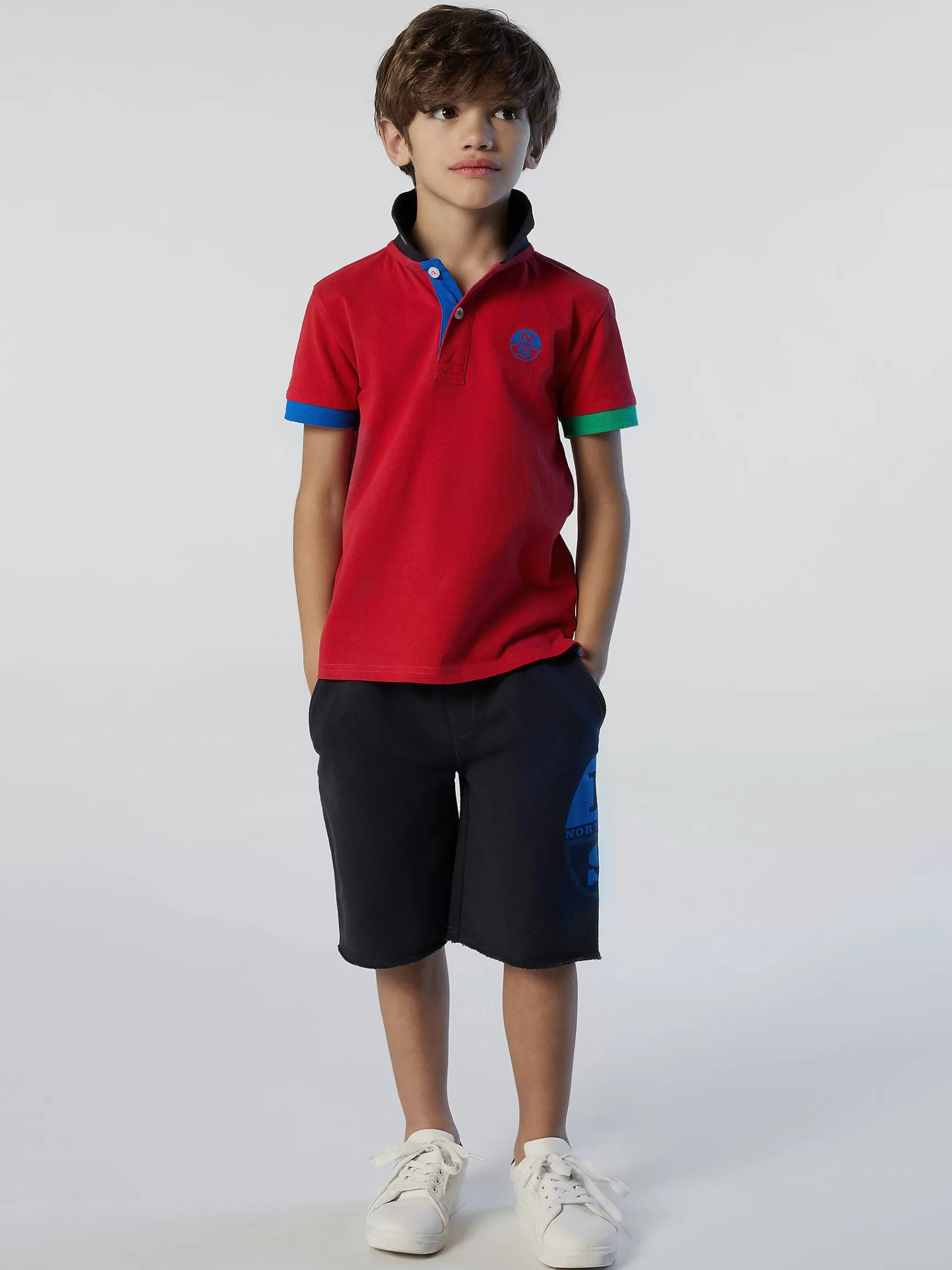 North Sails Bermuda in felpa con stampa> Outlet | Pantaloncini