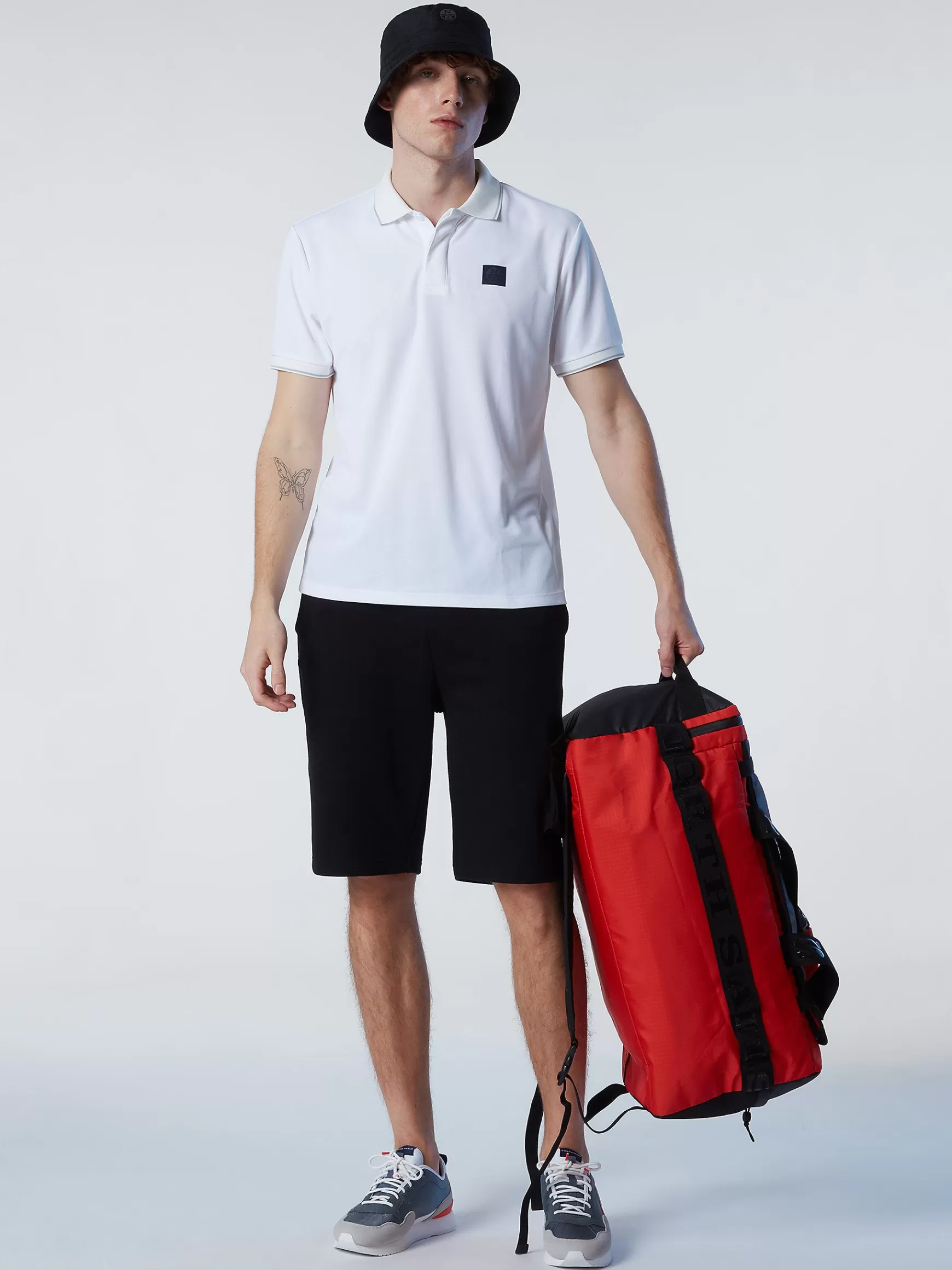 North Sails Bermuda in felpa con tasca>Uomo Outlet | Pantaloncini