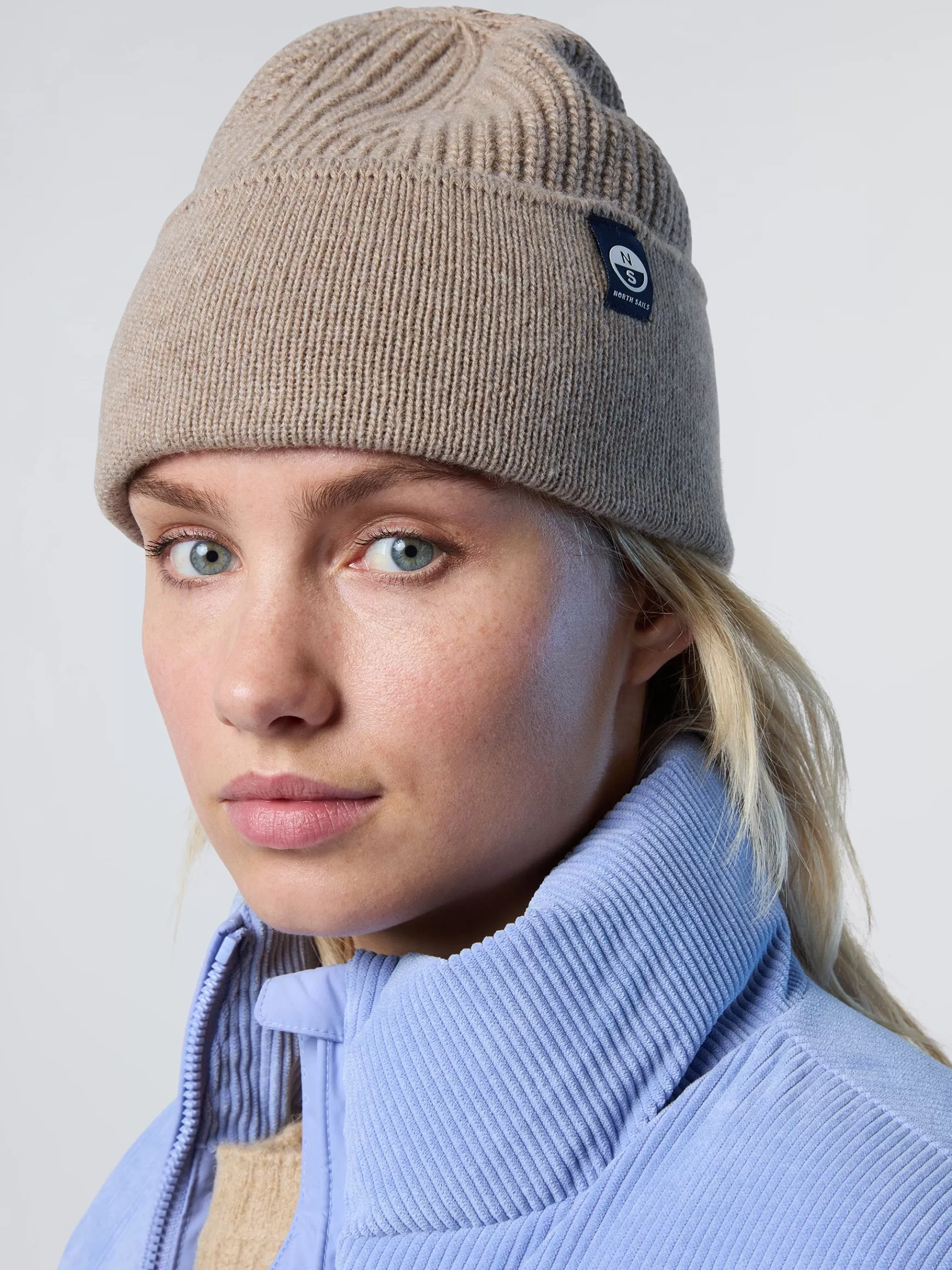 North Sails Berretto in cashmere a coste>Donna Accessori