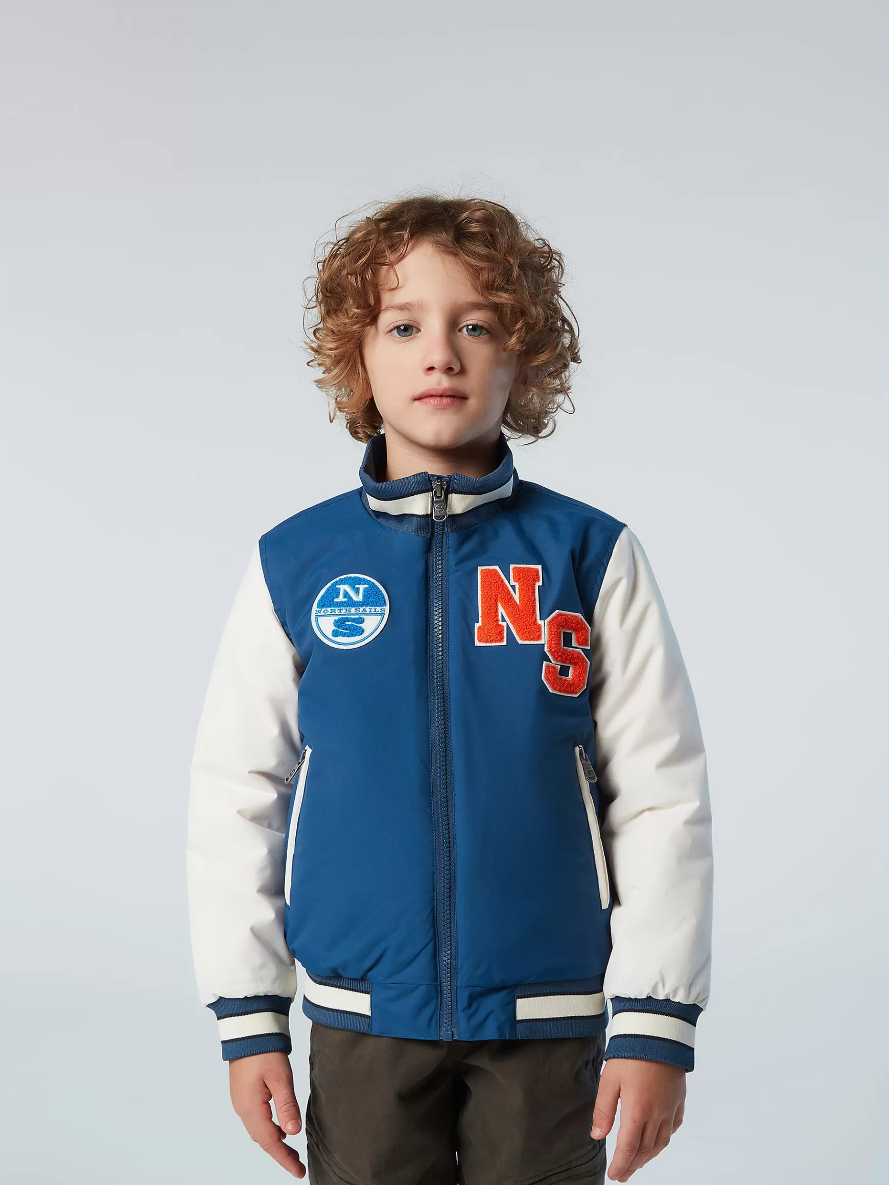 North Sails Bomber in stile varsity> Outlet | Giacche