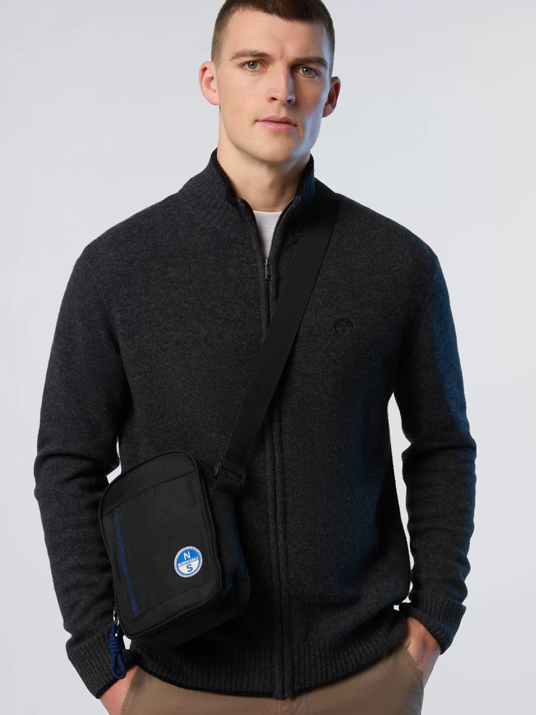 North Sails Borsa crossbody in canvas>Uomo Borse