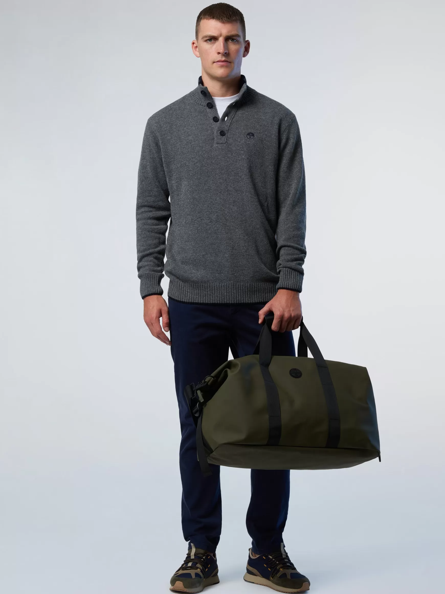 North Sails Borsone in canvas gommato>Uomo Borse