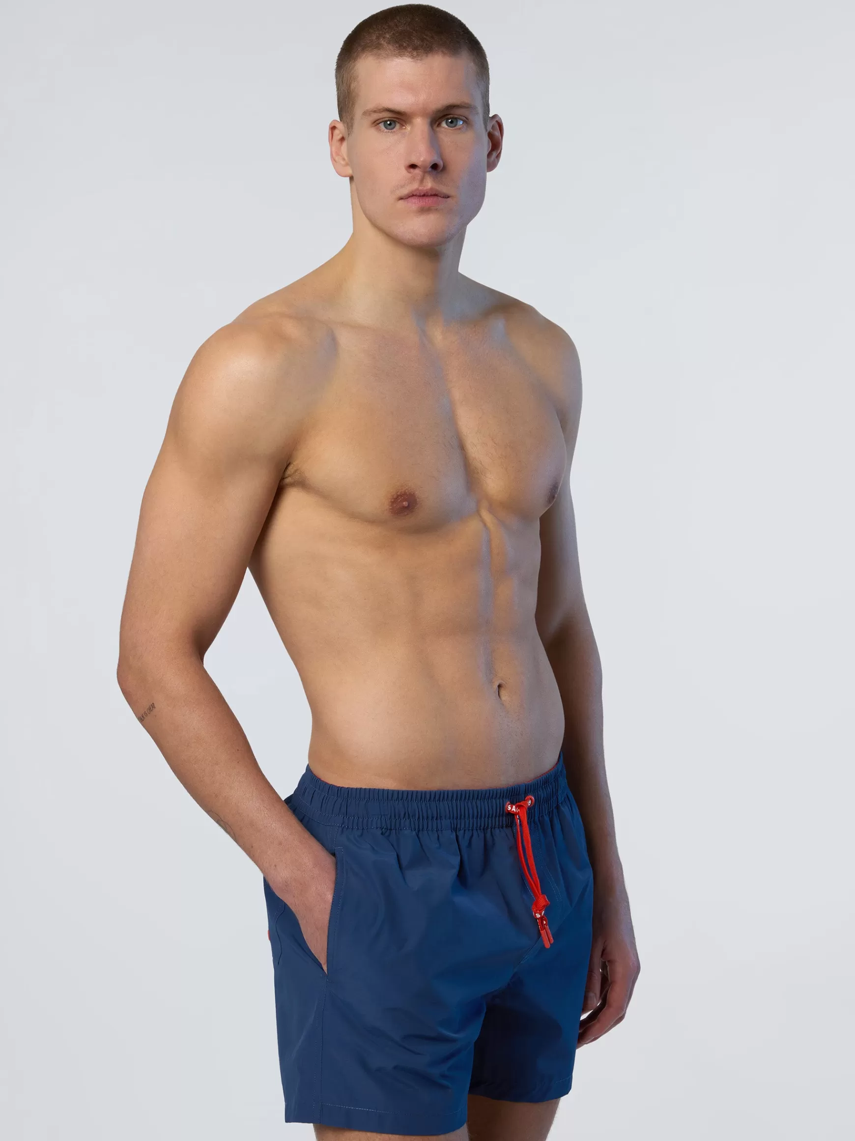 North Sails Boxer mare con logo>Uomo Outlet | Costumi Da Bagno