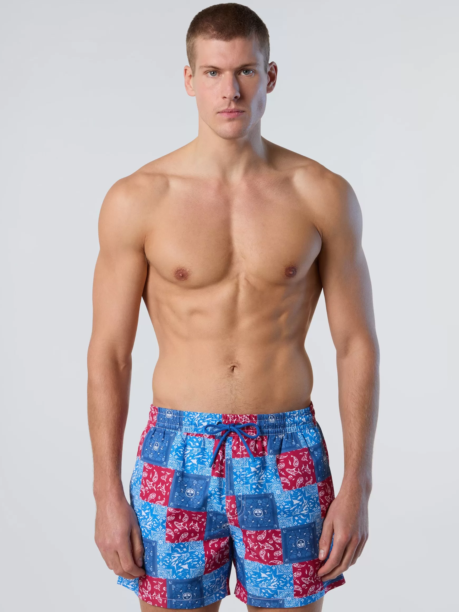 North Sails Boxer mare con stampa>Uomo Outlet | Costumi Da Bagno