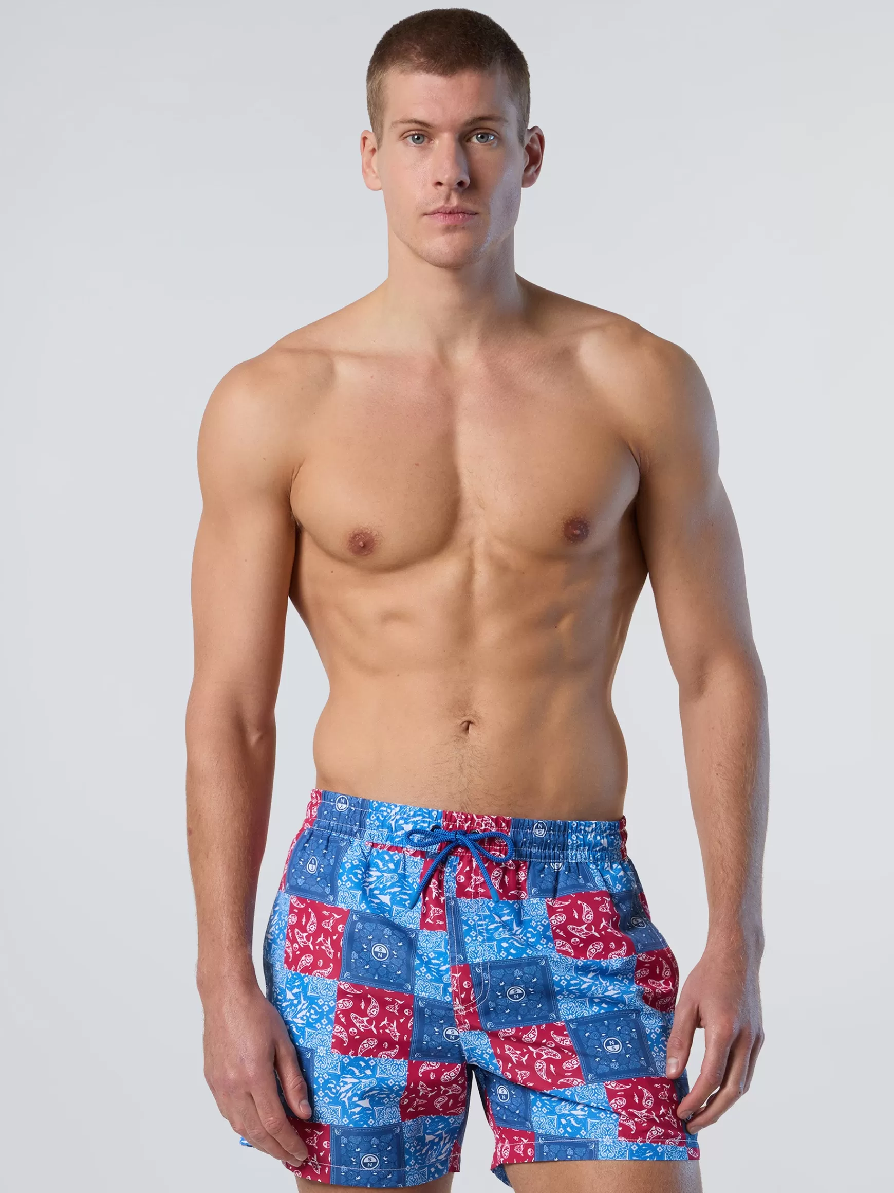 North Sails Boxer mare con stampa>Uomo Outlet | Costumi Da Bagno