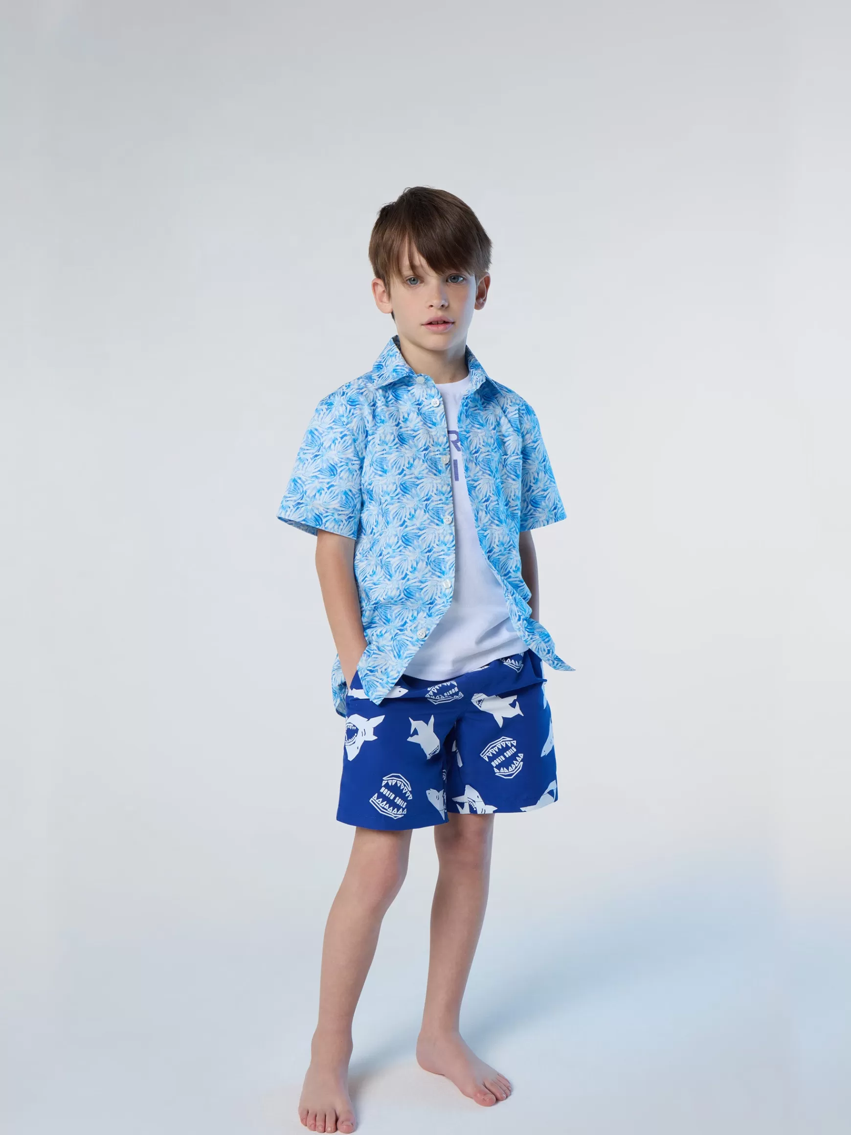 North Sails Boxer mare con stampa> Outlet | Costumi Da Bagno