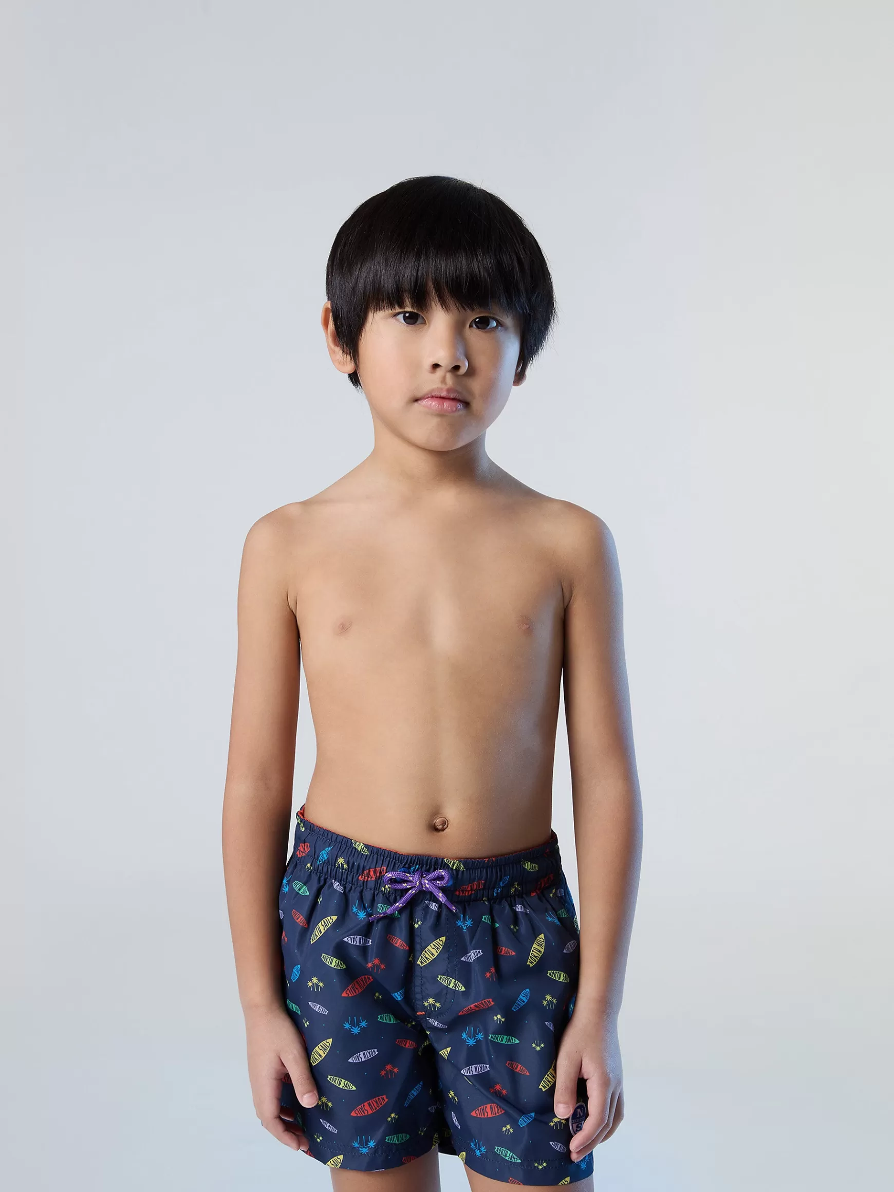 North Sails Boxer mare con stampa grafica> Outlet | Costumi Da Bagno