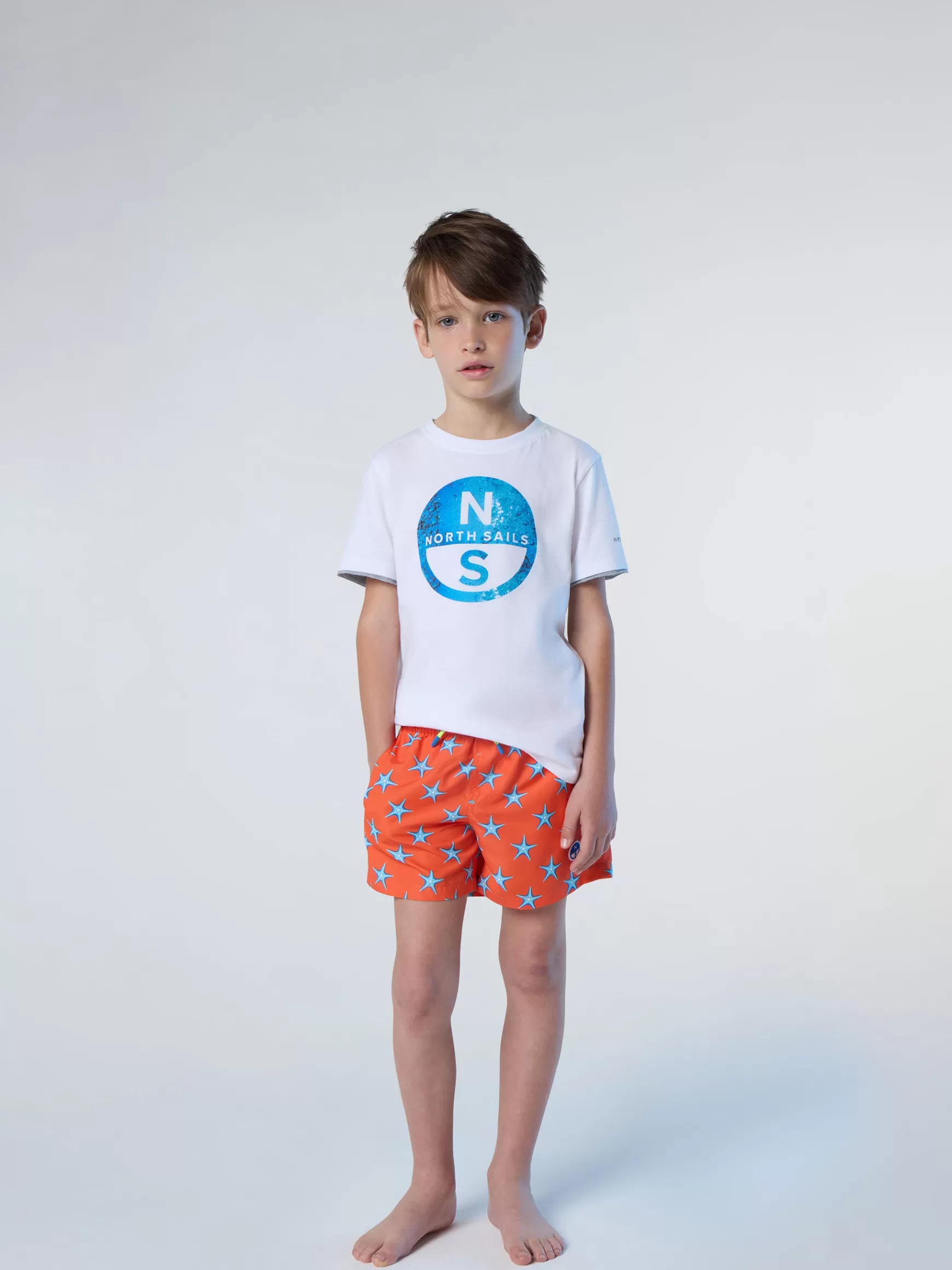 North Sails Boxer mare con stampa grafica> Outlet | Costumi Da Bagno
