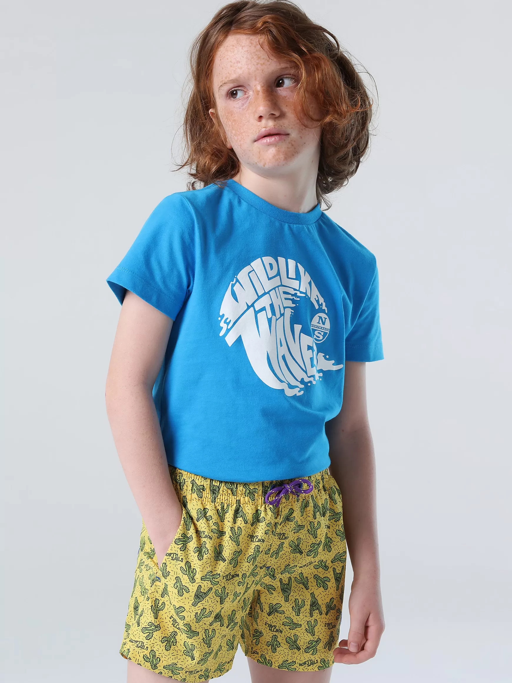 North Sails Boxer mare con stampa grafica> Outlet | Costumi Da Bagno