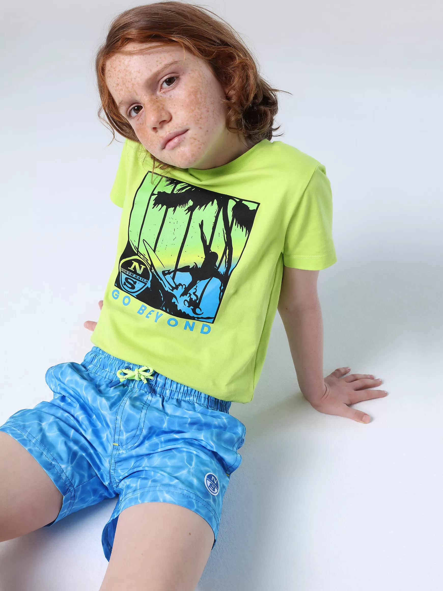 North Sails Boxer mare con stampa grafica> Outlet | Costumi Da Bagno