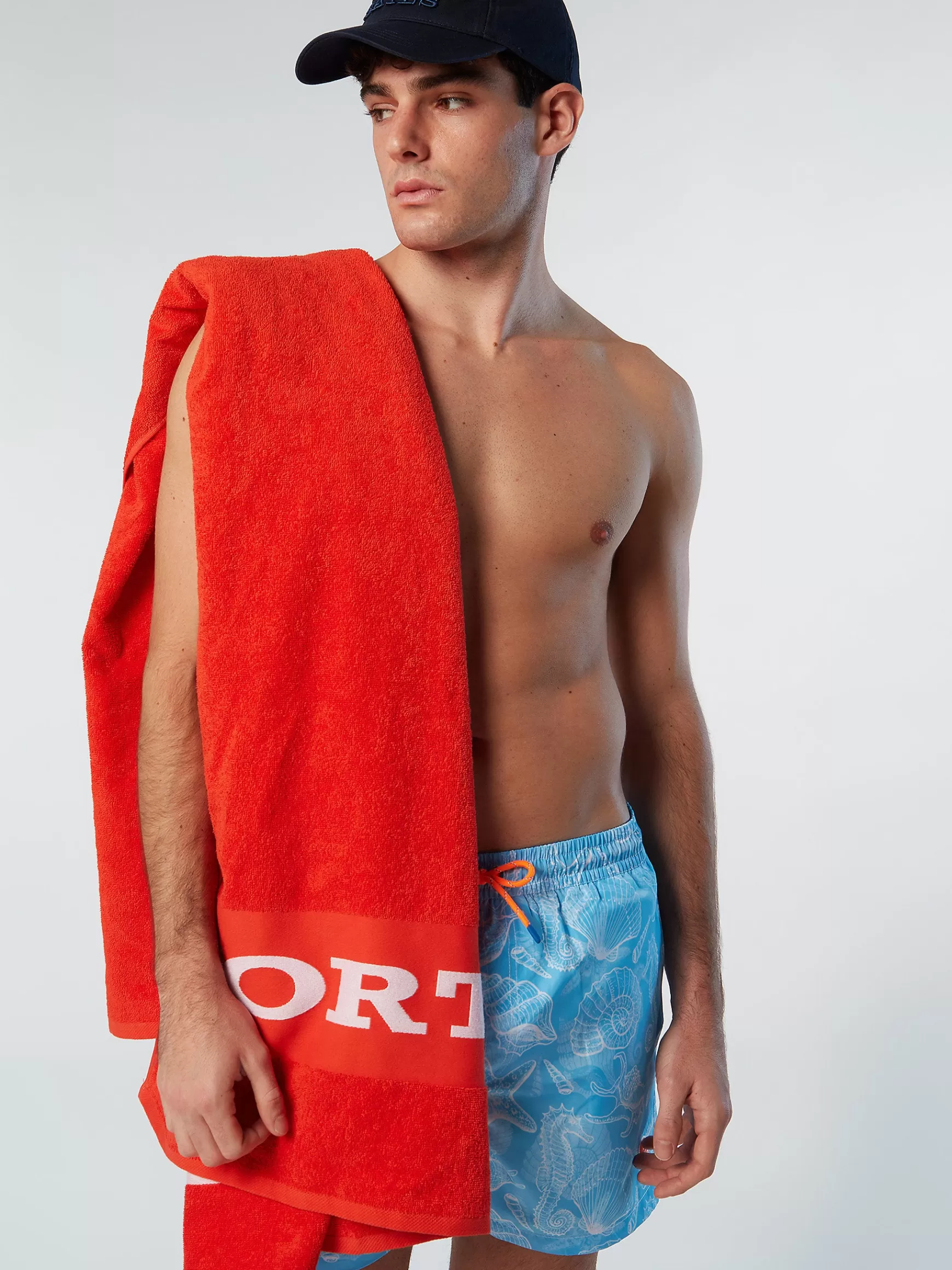North Sails Boxer mare con stampa oceano>Uomo Outlet | Costumi Da Bagno