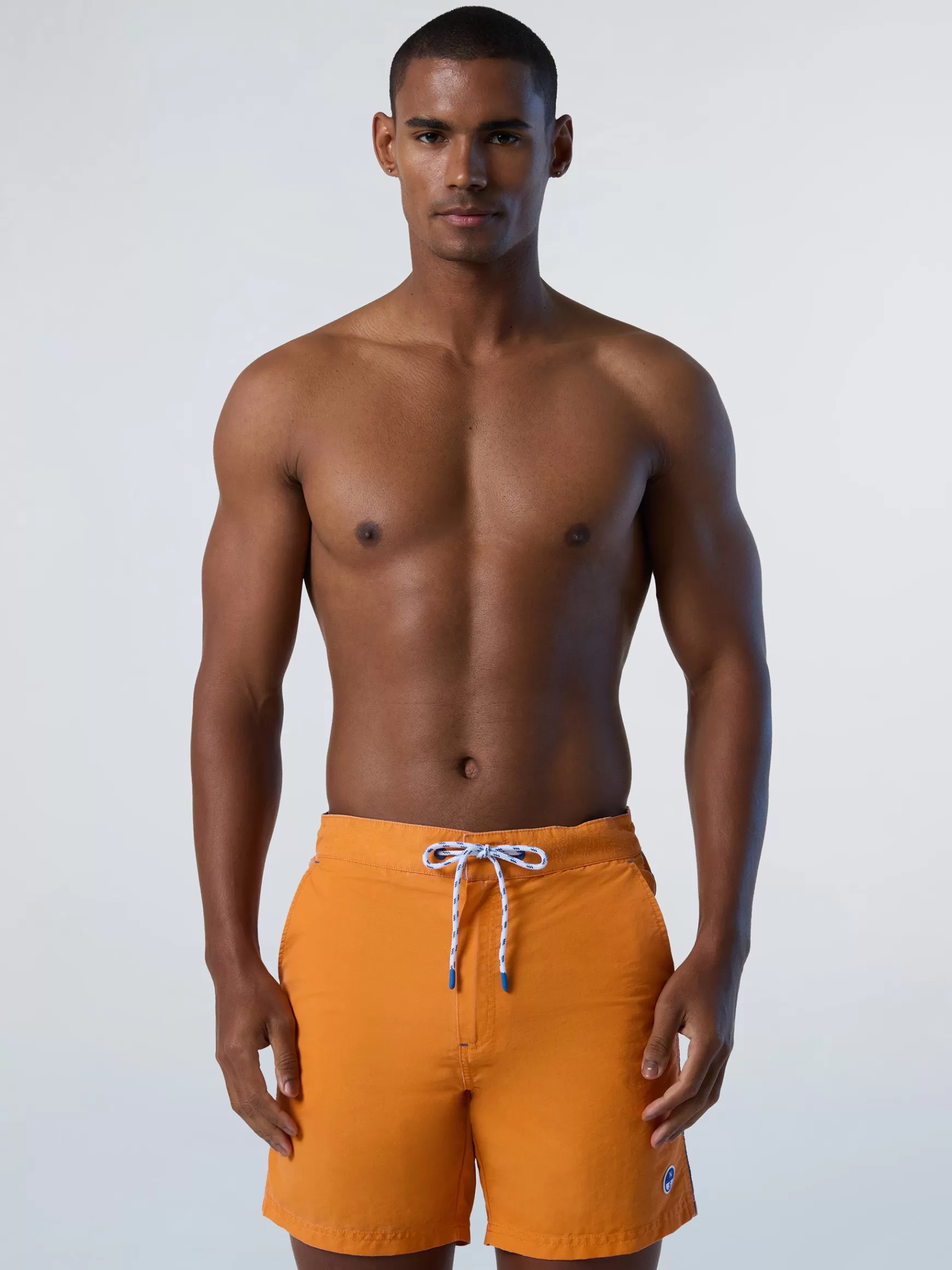 North Sails Boxer mare in nylon lavato>Uomo Outlet | Costumi Da Bagno