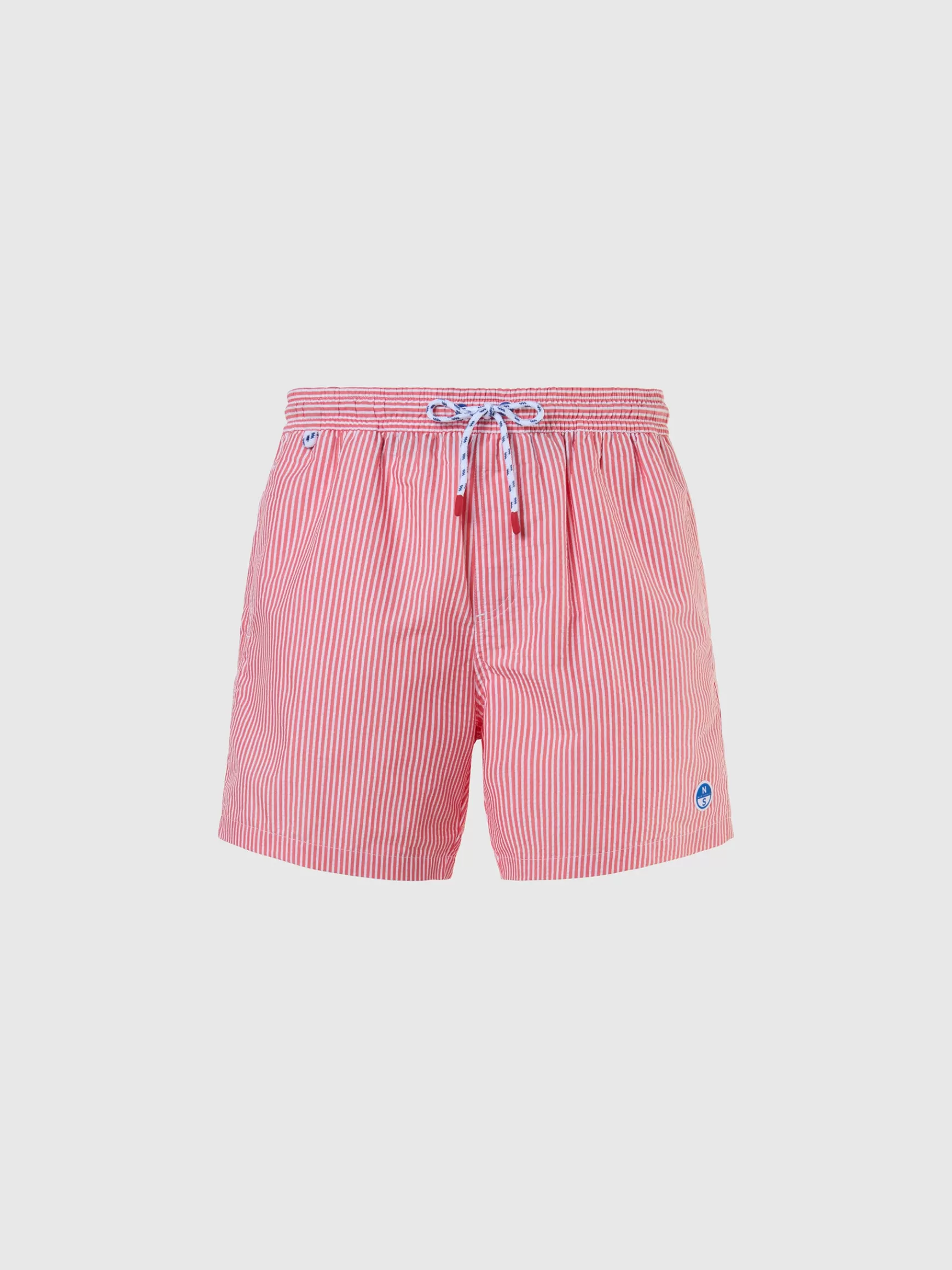 North Sails Boxer mare in seersucker>Uomo Outlet | Costumi Da Bagno