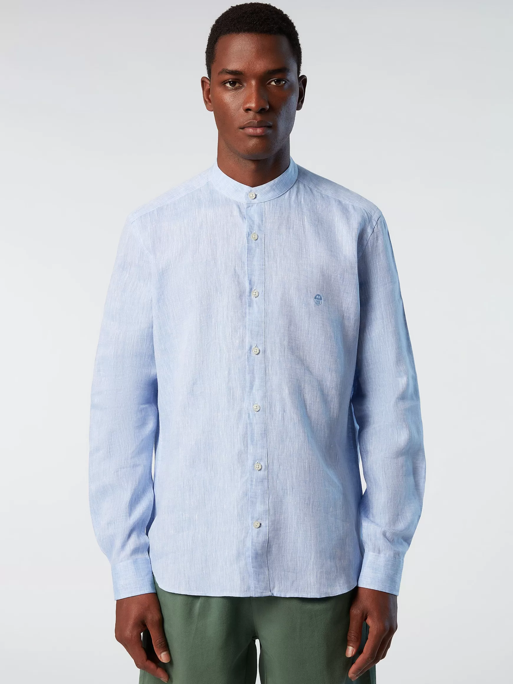 North Sails Camicia alla coreana>Uomo Outlet | Camicie