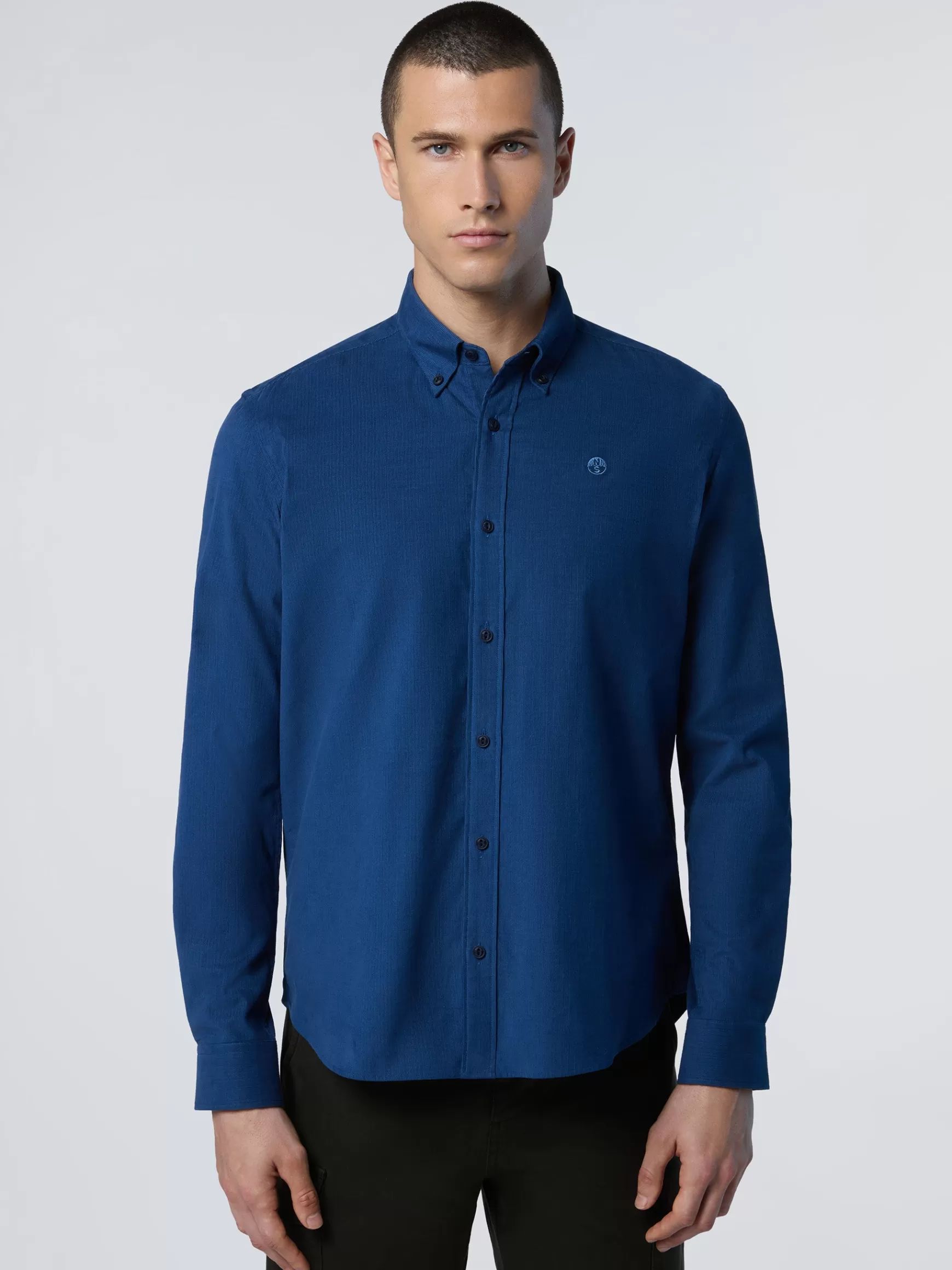 North Sails Camicia button-down in velluto>Uomo Camicie
