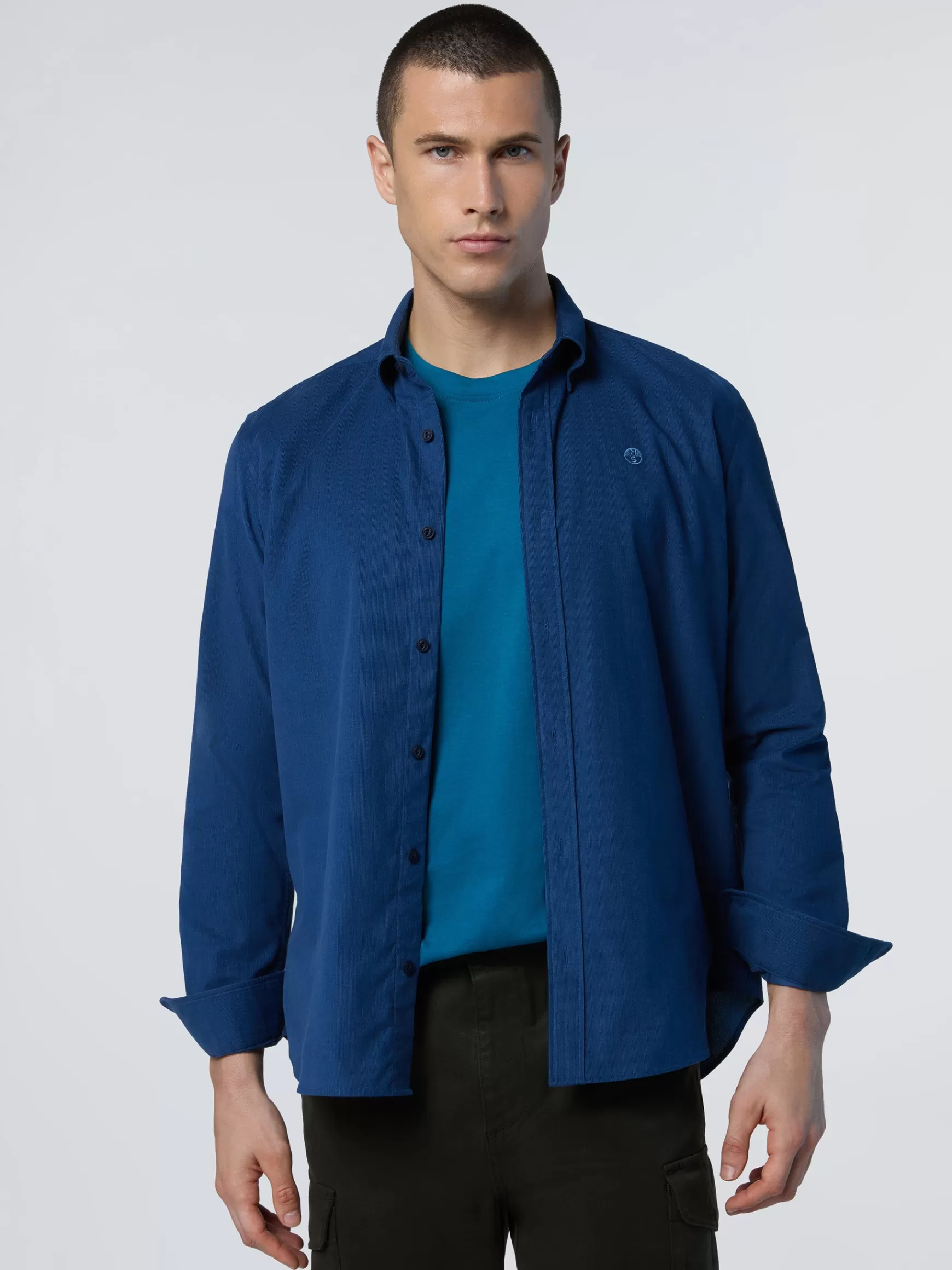 North Sails Camicia button-down in velluto>Uomo Camicie