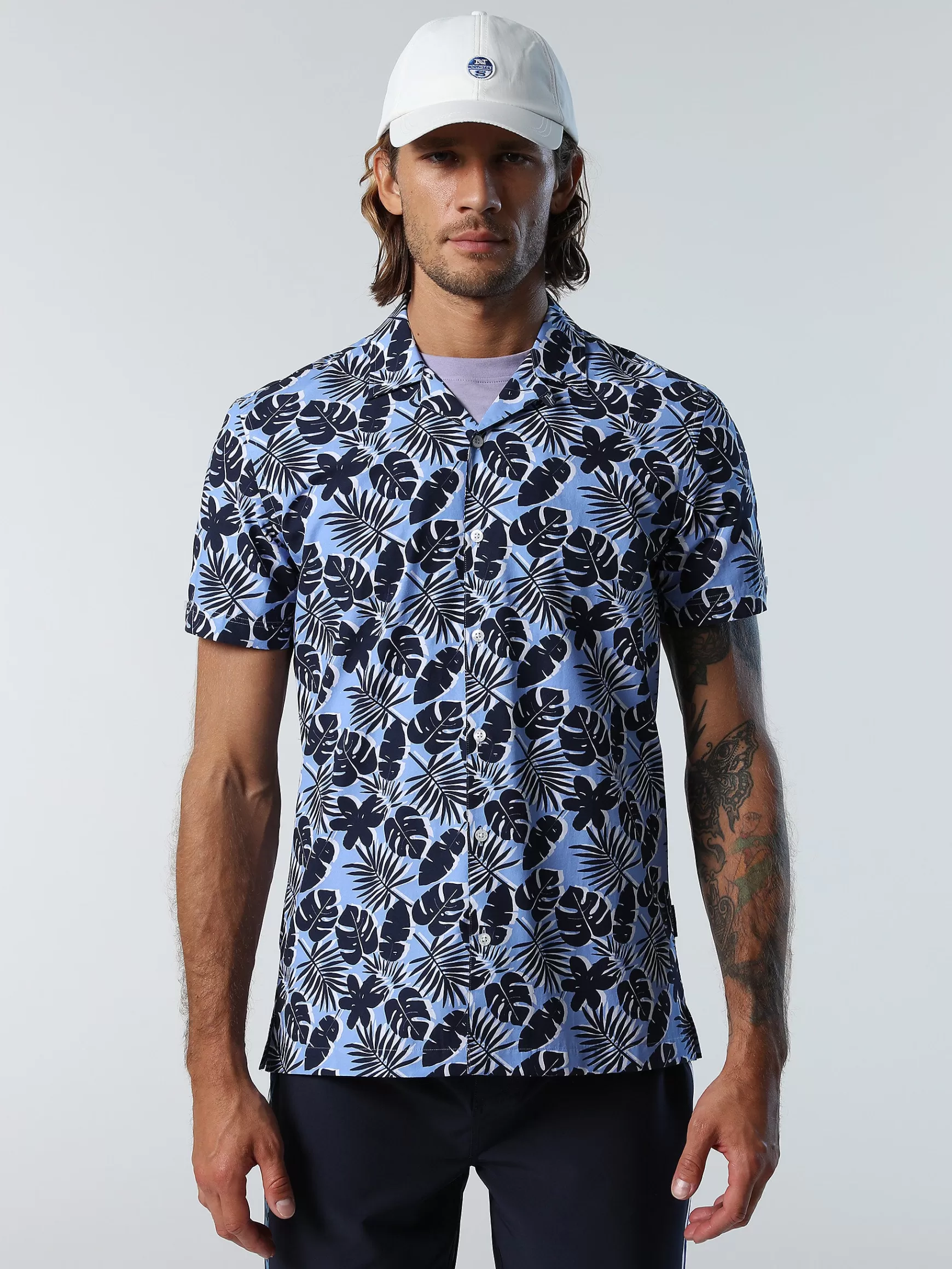 North Sails Camicia con stampa tropicale>Uomo Outlet | Camicie