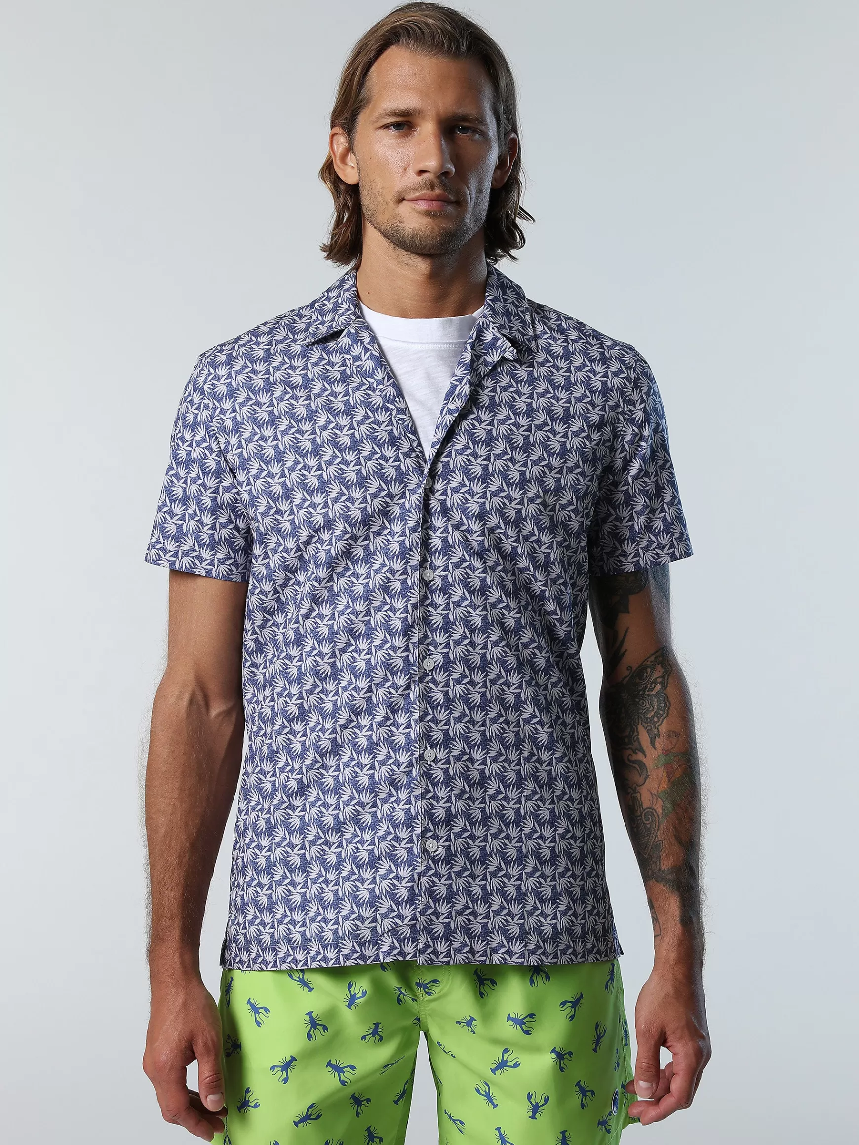 North Sails Camicia con stampa tropicale>Uomo Outlet | Camicie