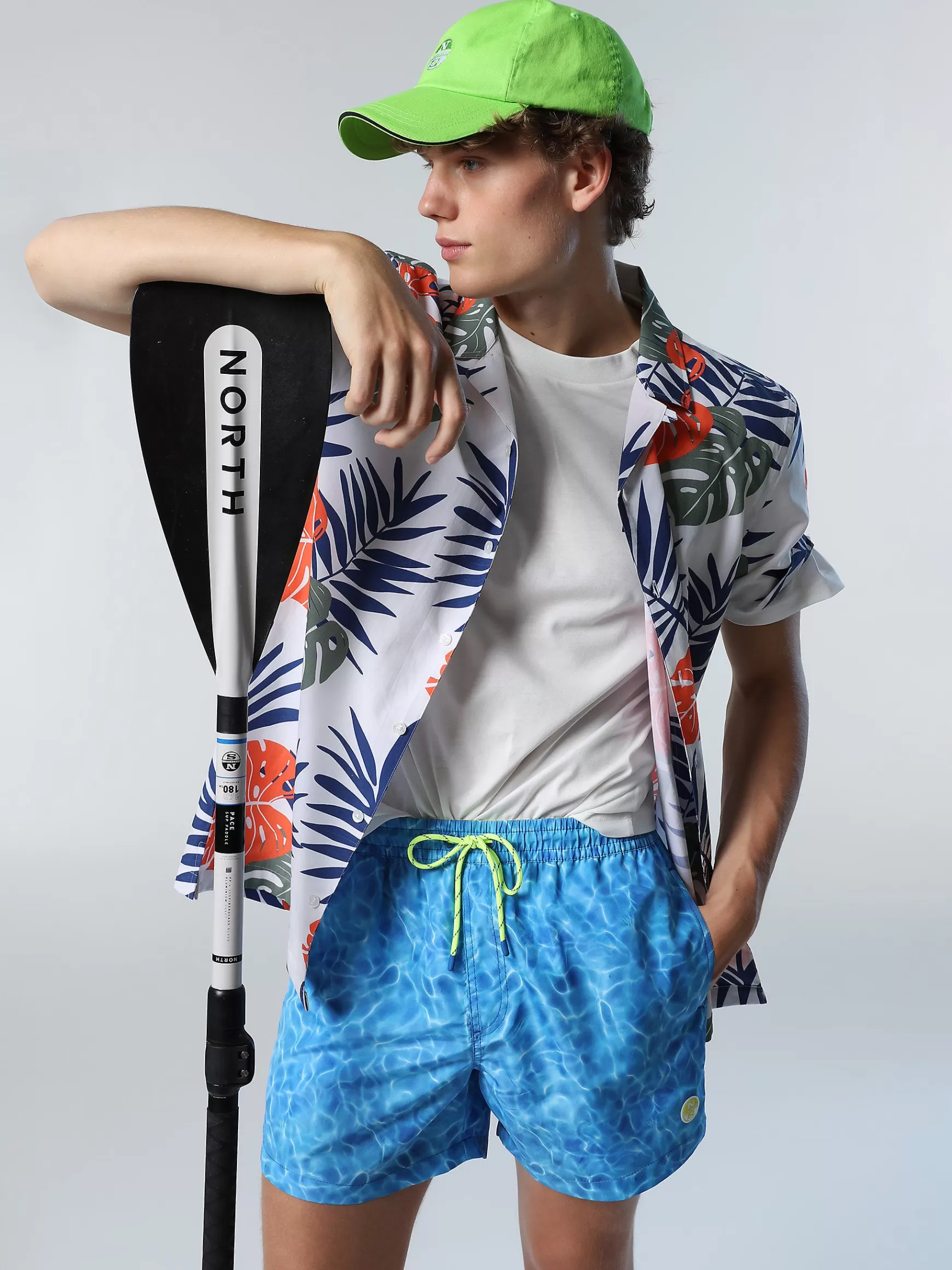 North Sails Camicia con stampa tropicale>Uomo Outlet | Camicie