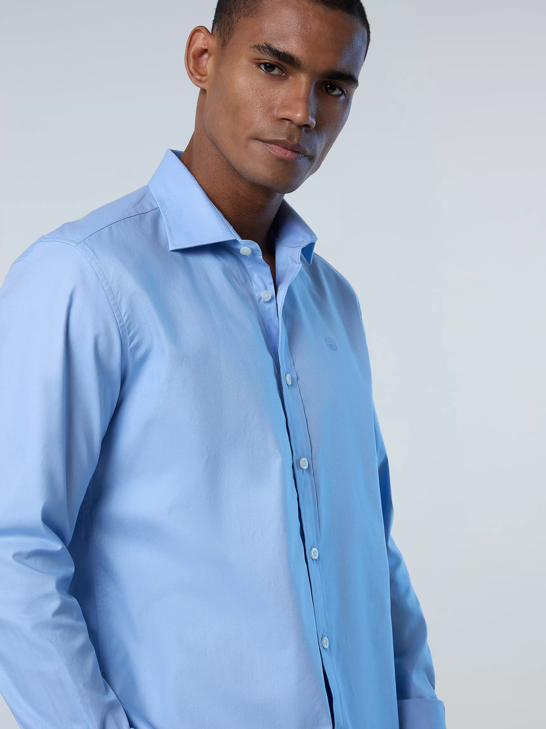 North Sails Camicia in cotone antimacchia>Uomo Outlet