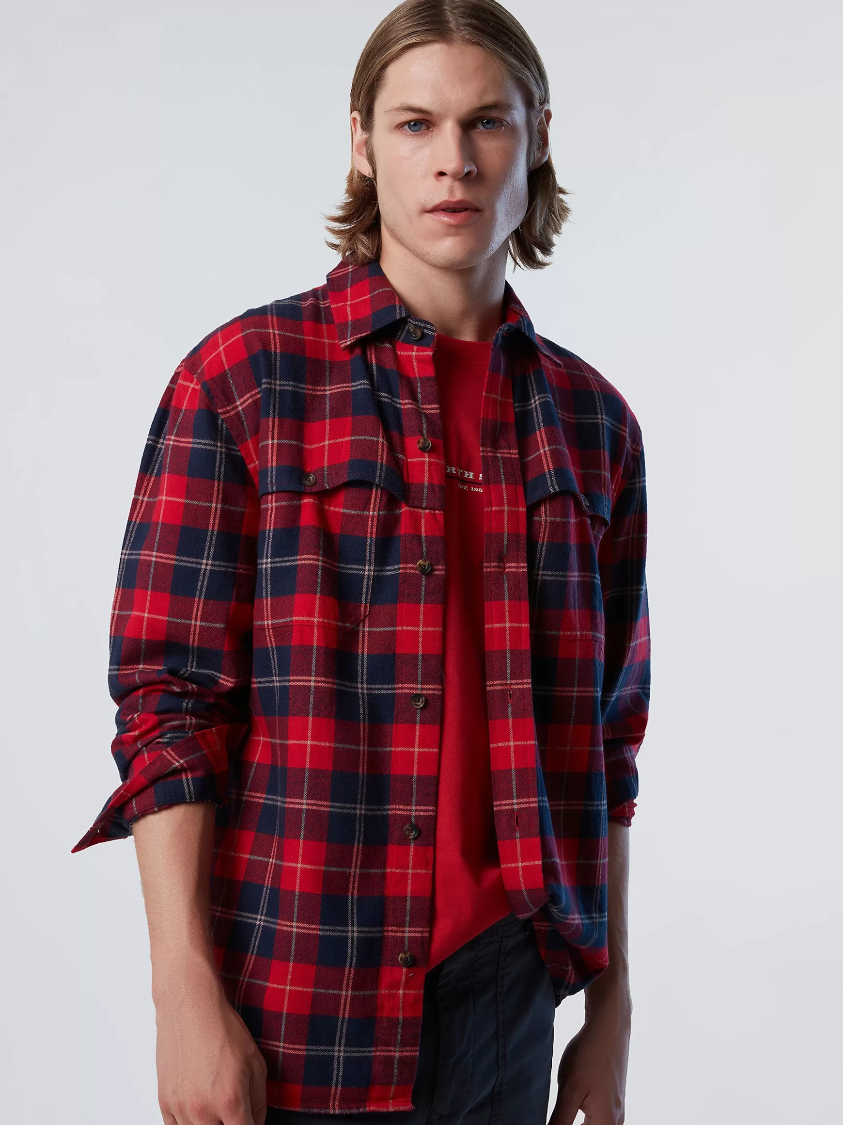 North Sails Camicia in flanella check>Uomo Outlet | Camicie