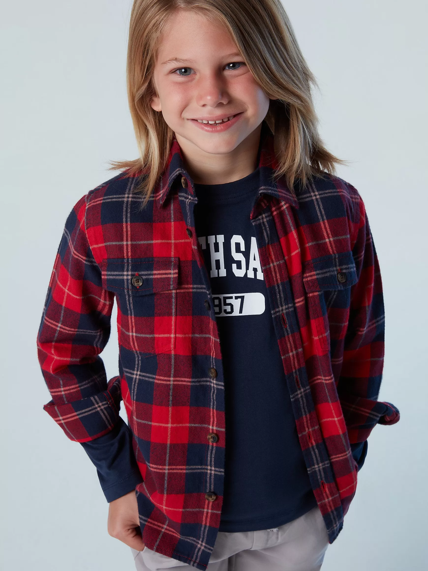 North Sails Camicia in flanella check> Outlet | Camicie