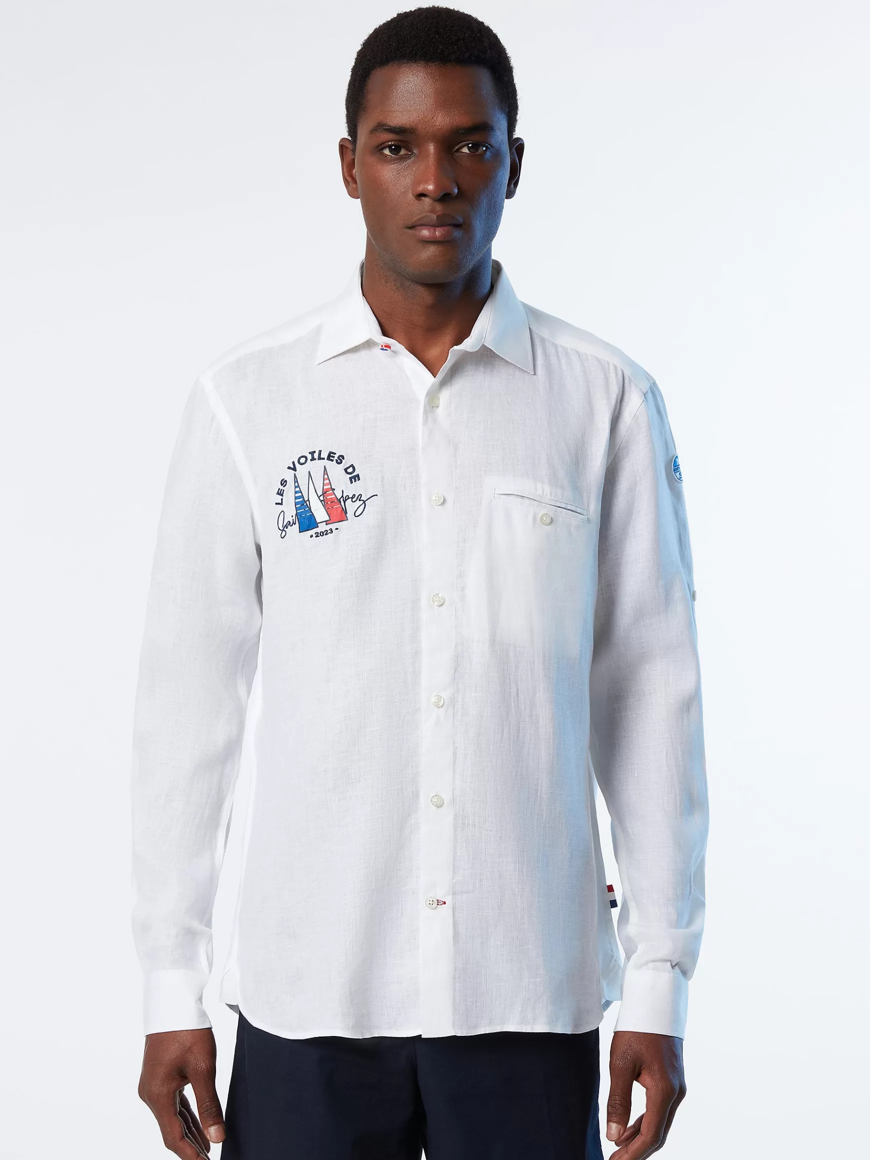 North Sails Camicia in lino Saint-Tropez>Uomo Outlet | Camicie