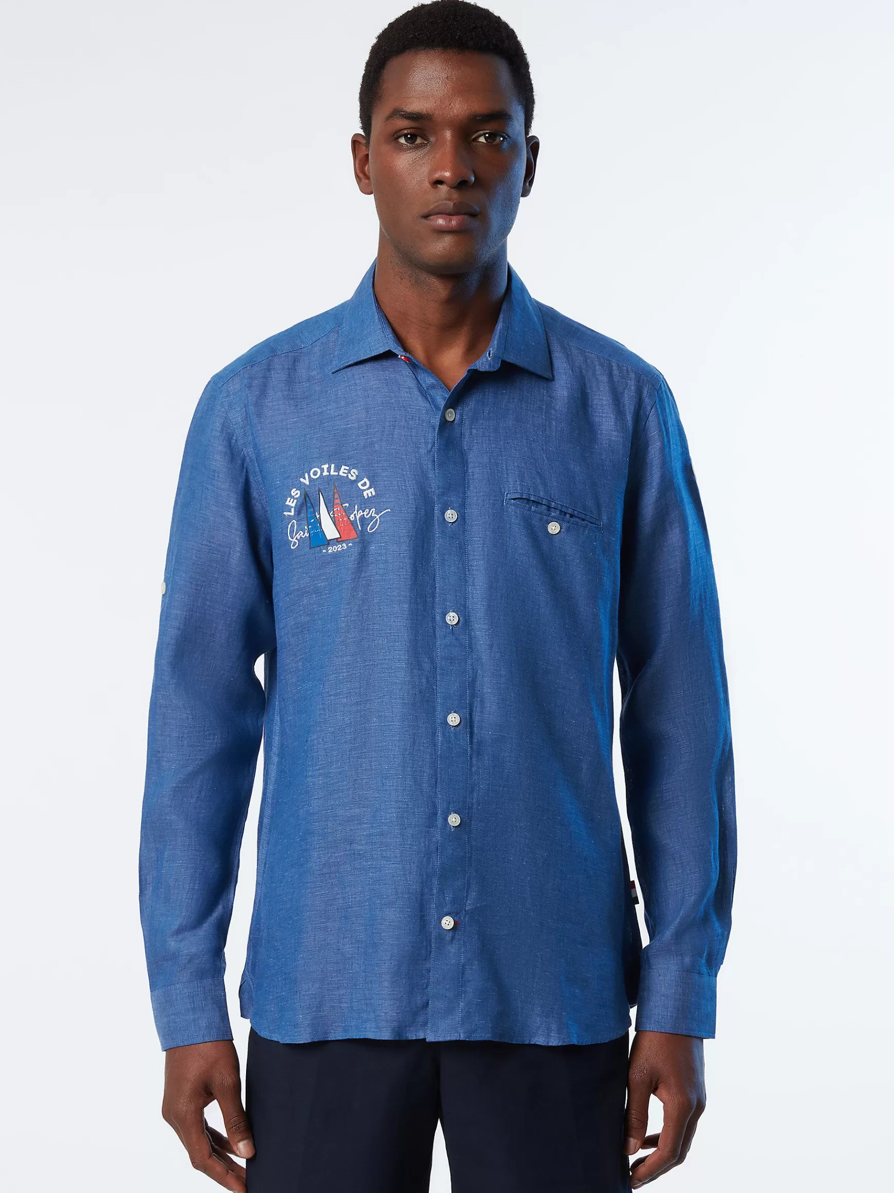 North Sails Camicia in lino Saint-Tropez>Uomo Outlet | Camicie