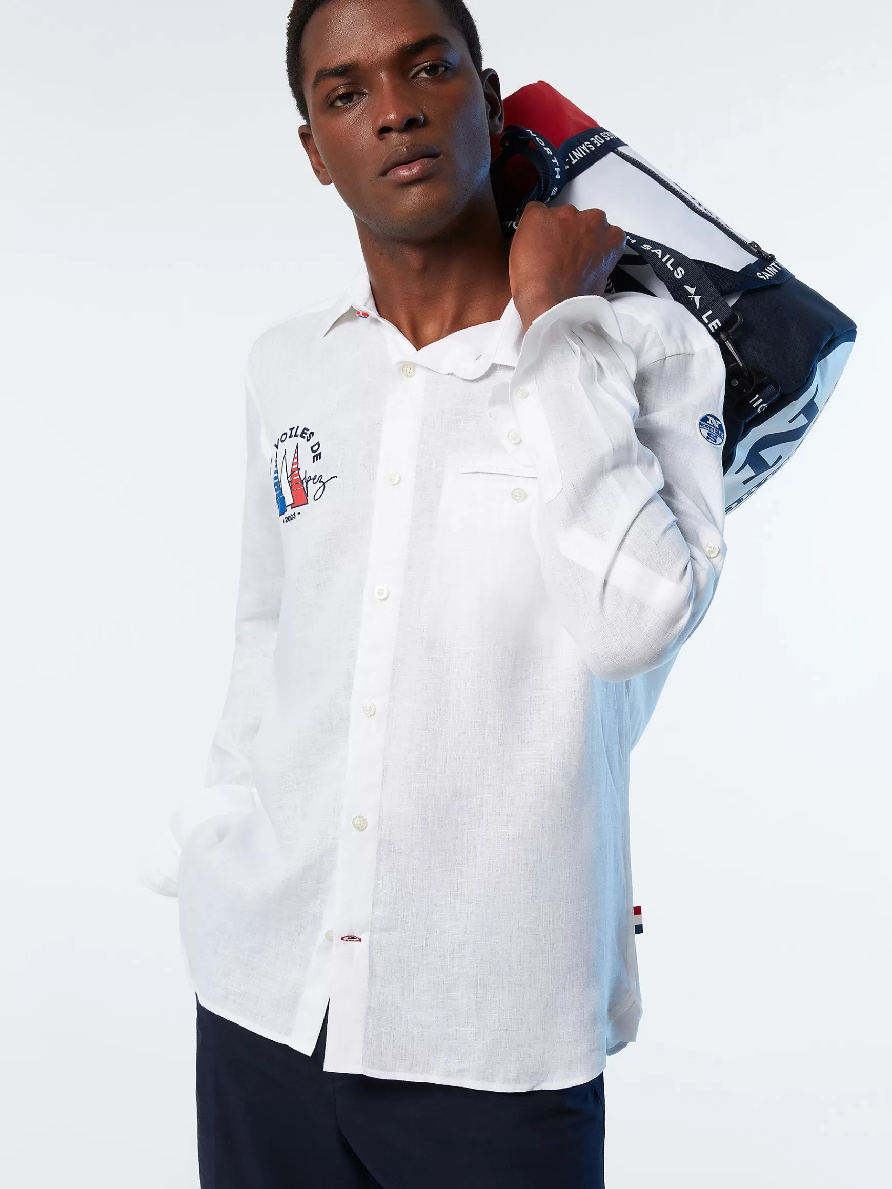 North Sails Camicia in lino Saint-Tropez>Uomo Outlet | Camicie