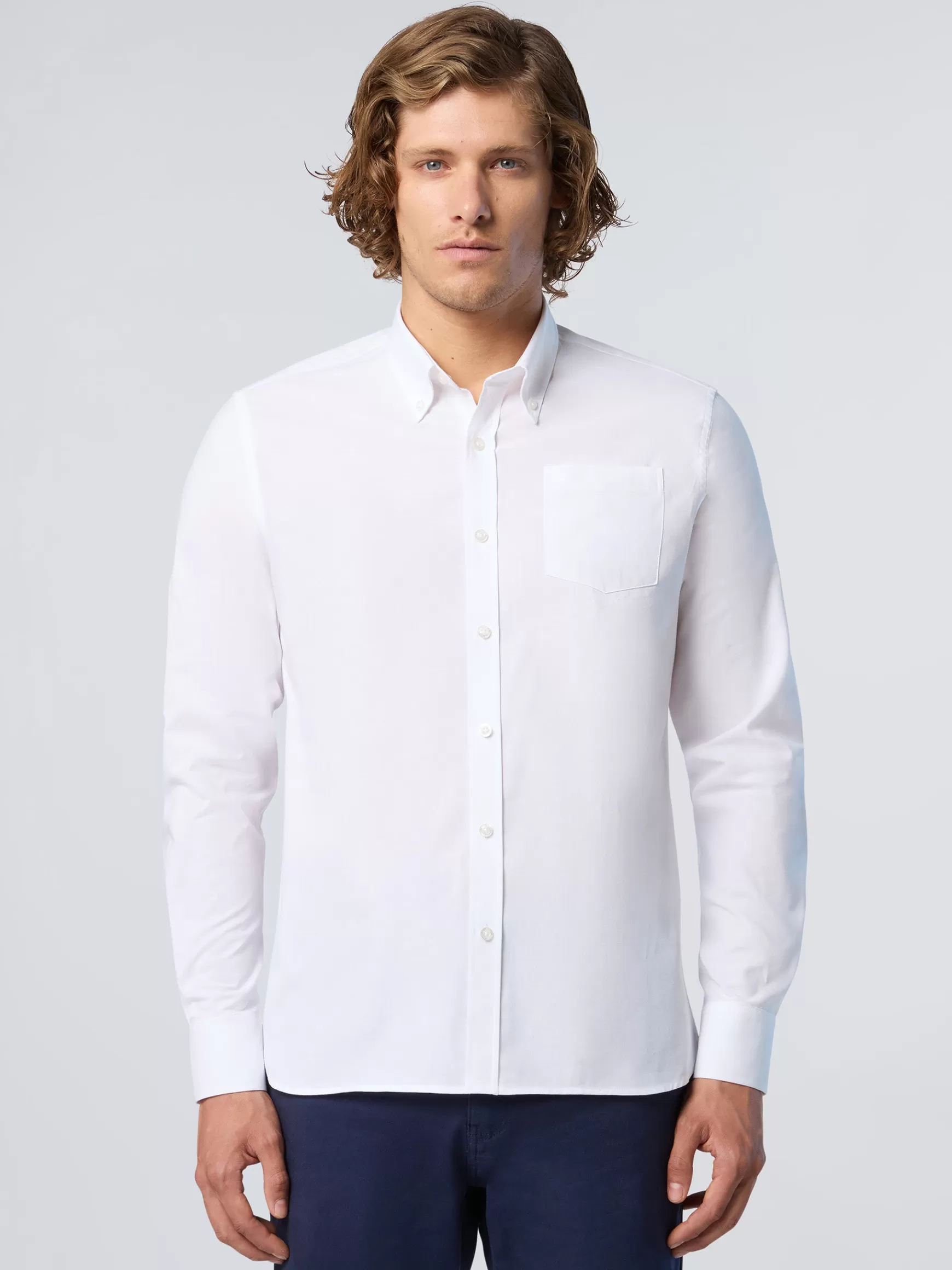 North Sails Camicia Pinpoint Oxford>Uomo Camicie