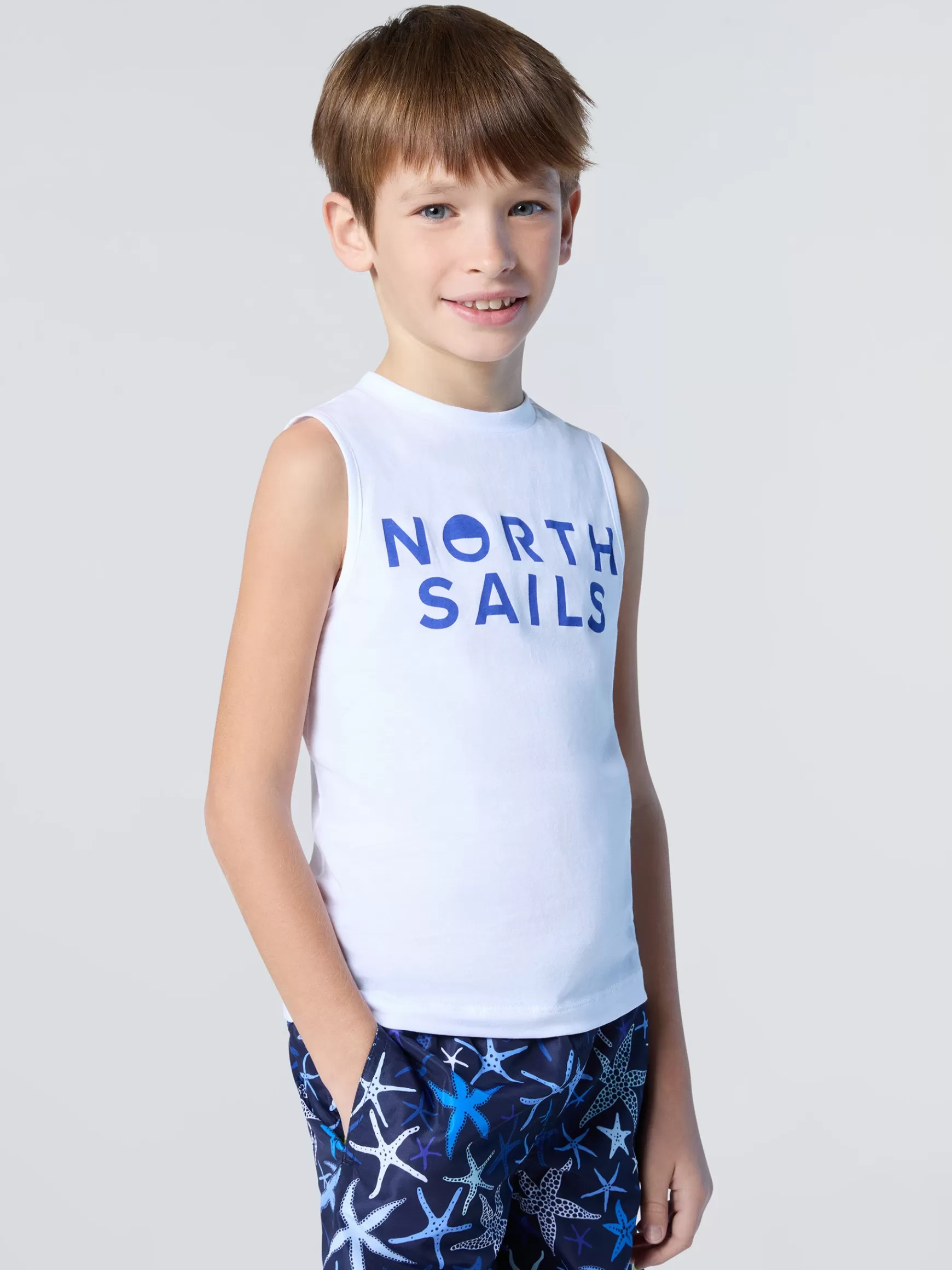 North Sails Canotta con logo stampato> Outlet | T-shirts