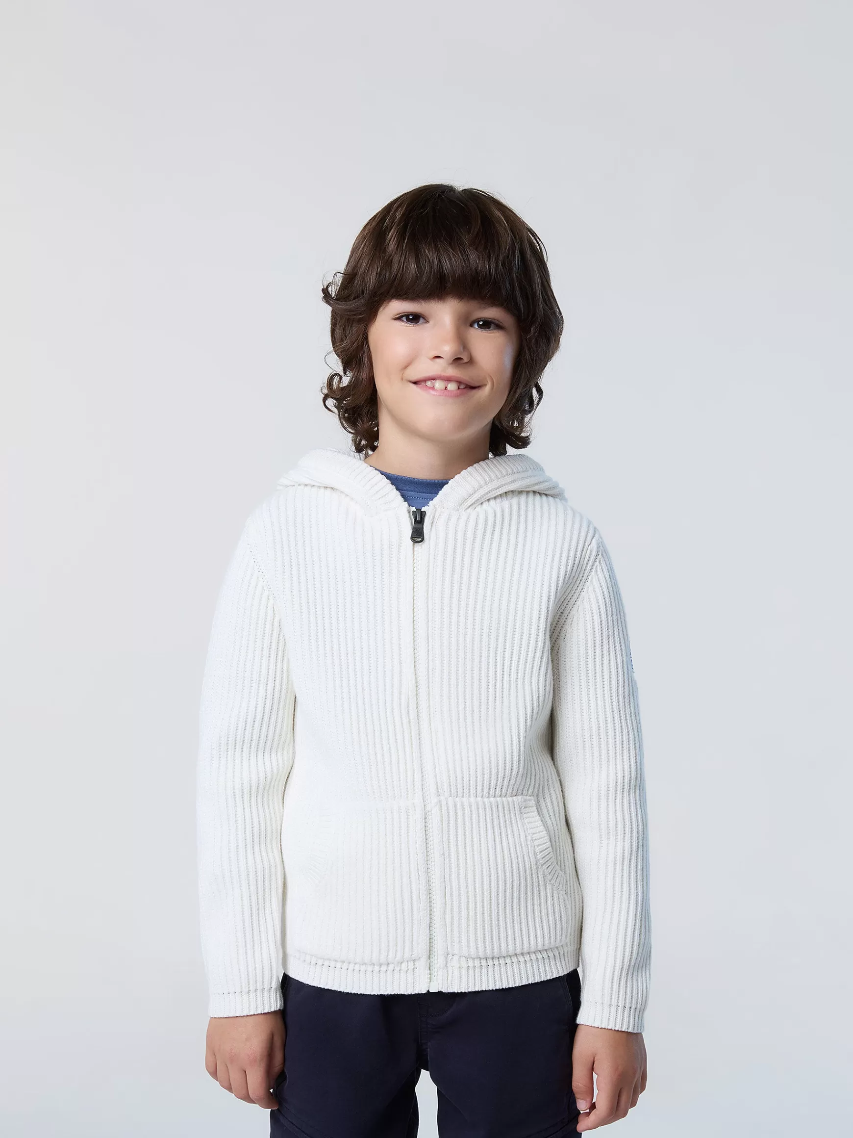 North Sails Cardigan con cappuccio e zip> Outlet | Maglioni E Cardigan