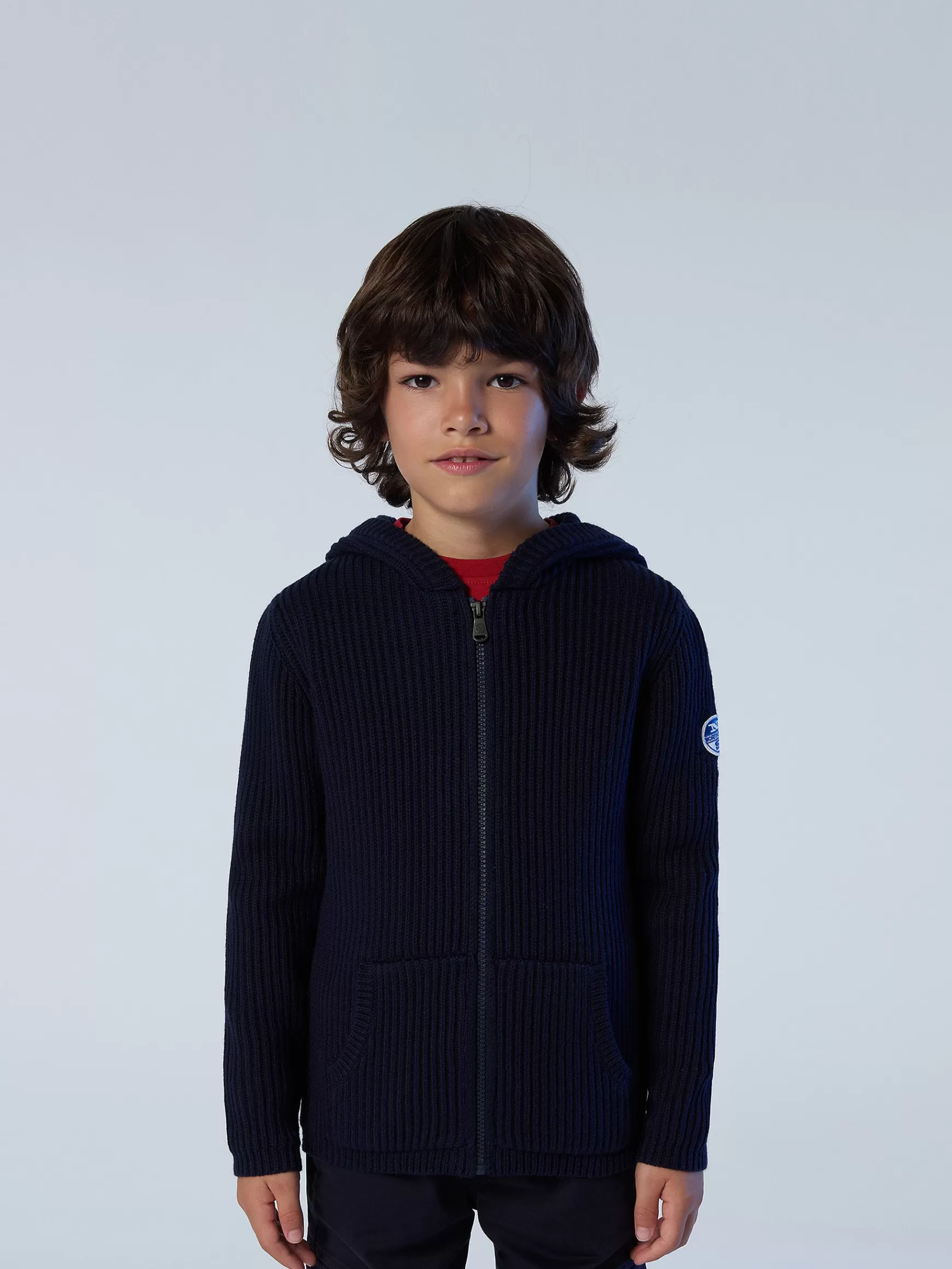 North Sails Cardigan con cappuccio e zip> Outlet | Maglioni E Cardigan
