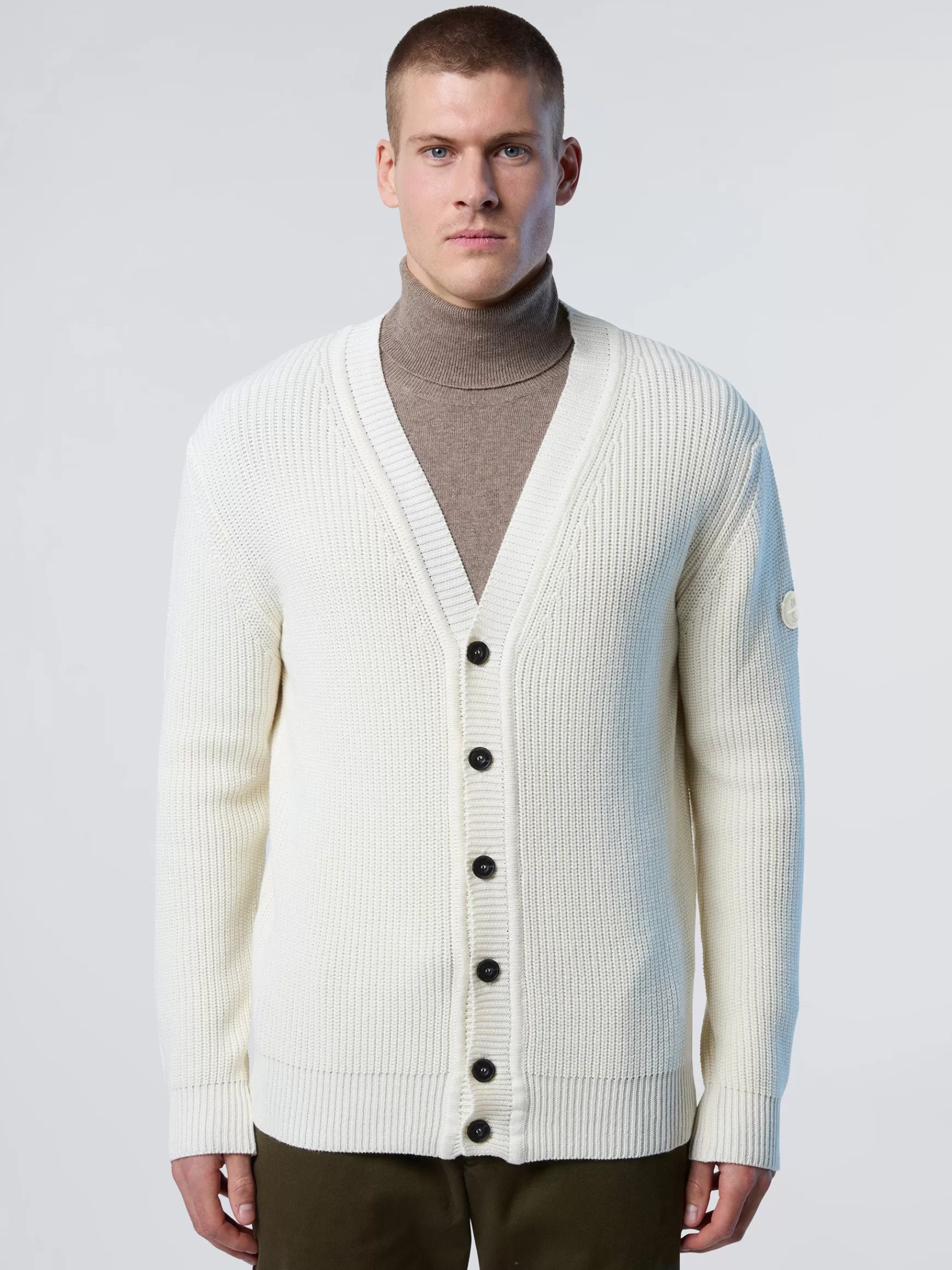 North Sails Cardigan in maglia a coste>Uomo Maglioni E Cardigan