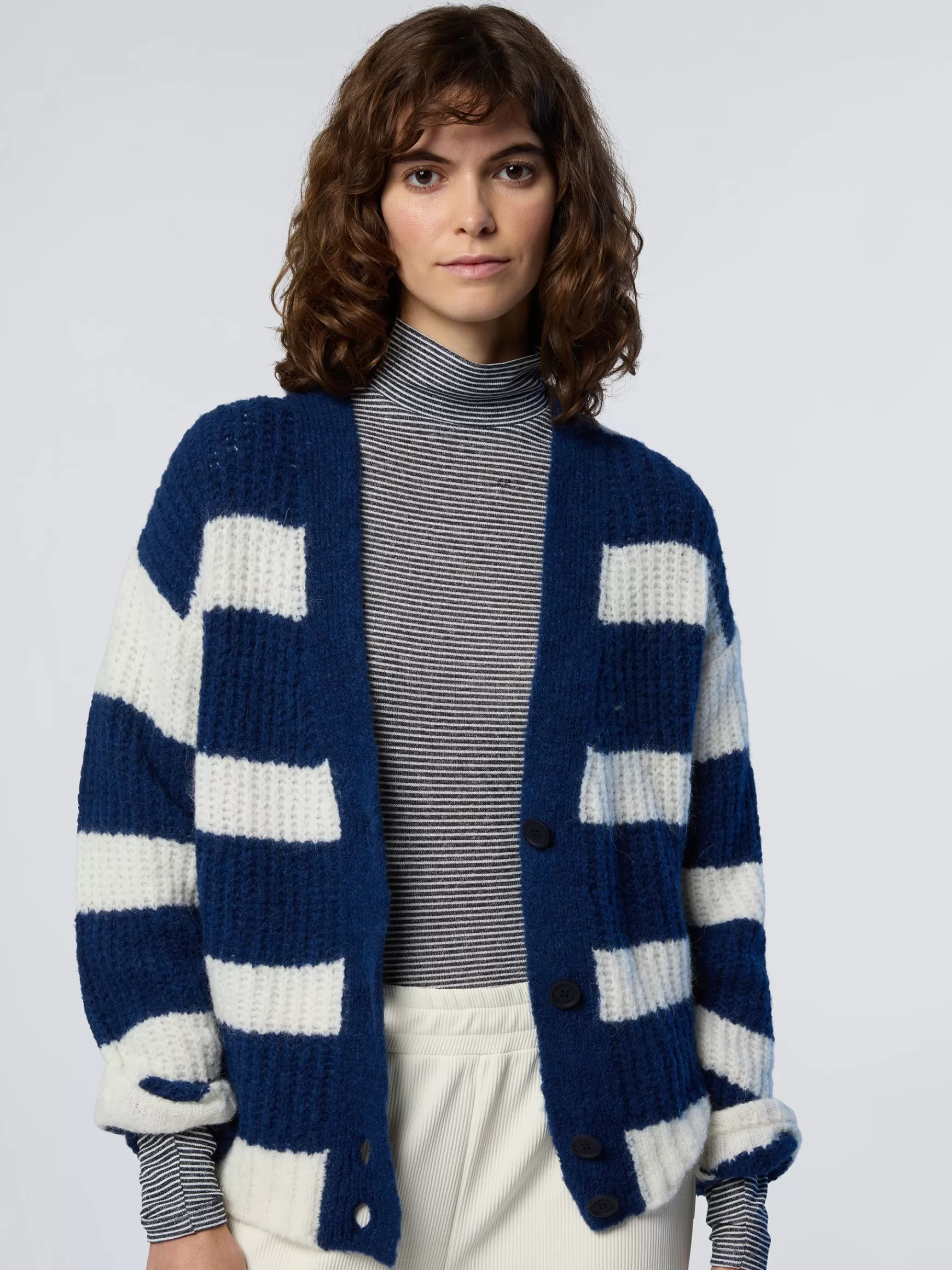 North Sails Eco alpaca cardigan>Donna Maglioni E Cardigan