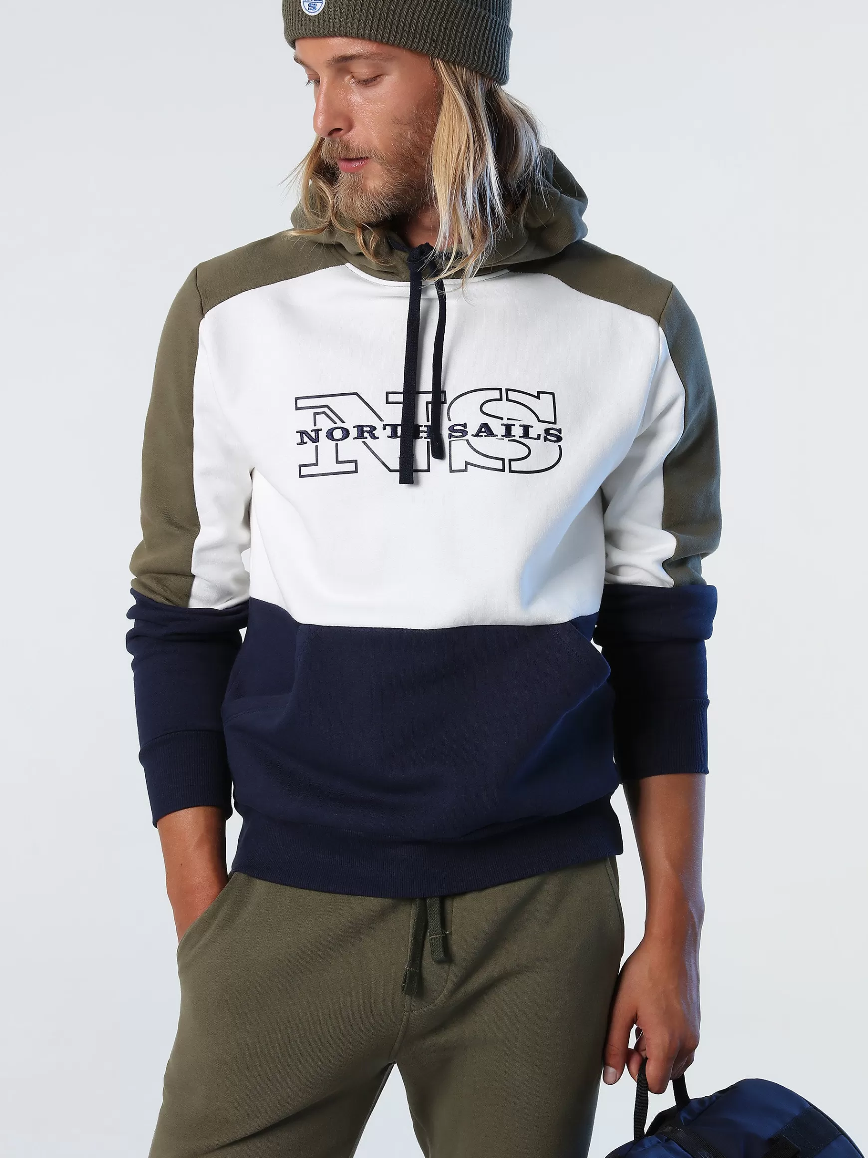 North Sails Felpa color block>Uomo Outlet | Felpe