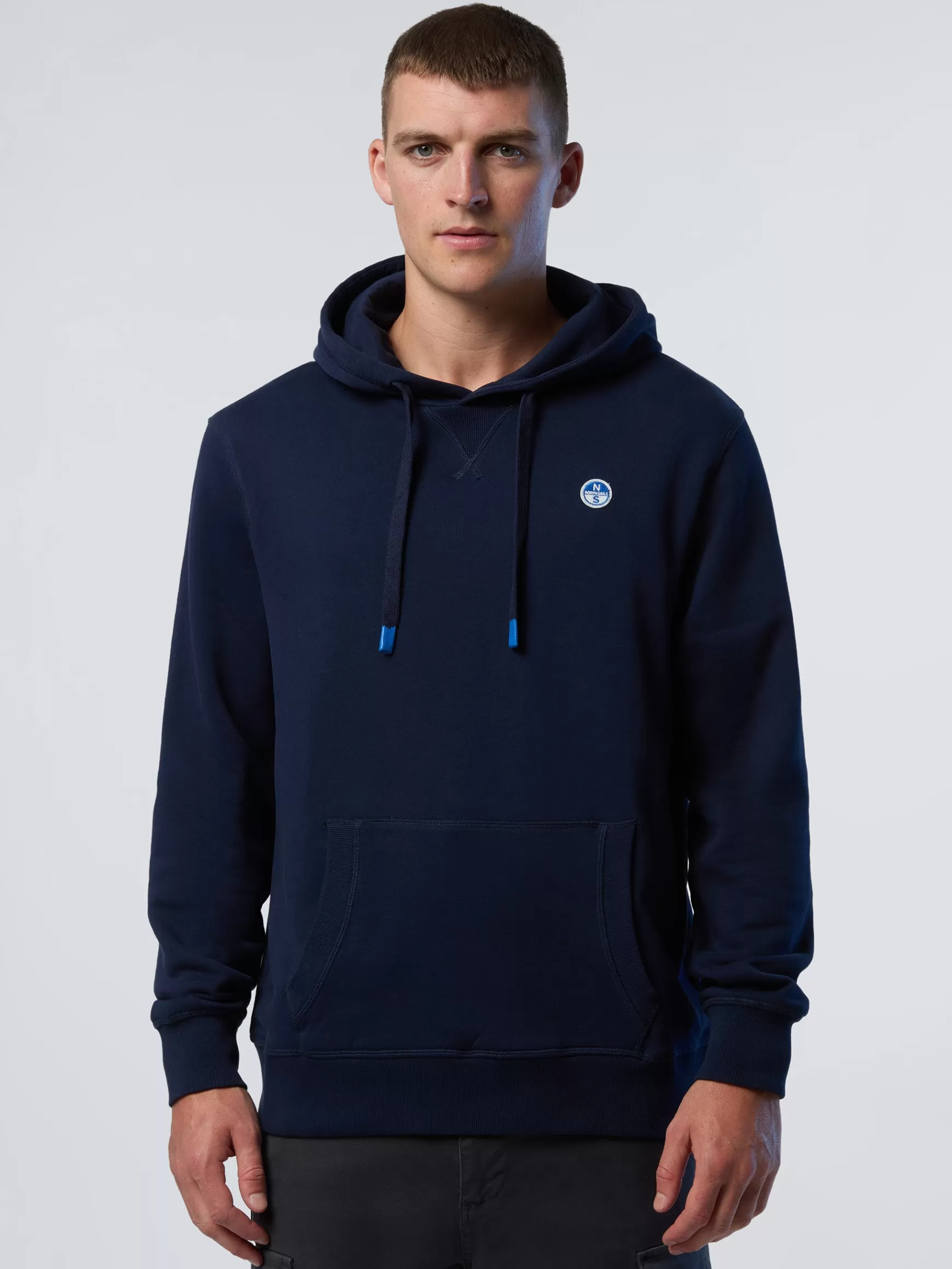 North Sails Felpa con cappuccio e logo>Uomo Felpe
