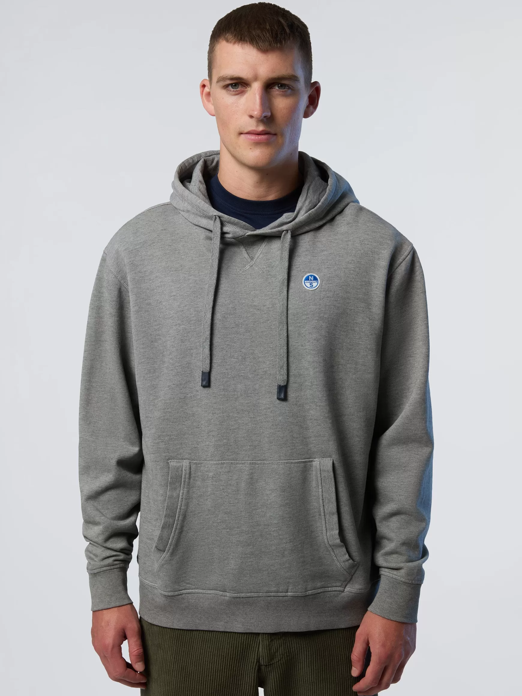 North Sails Felpa con cappuccio e logo>Uomo Felpe