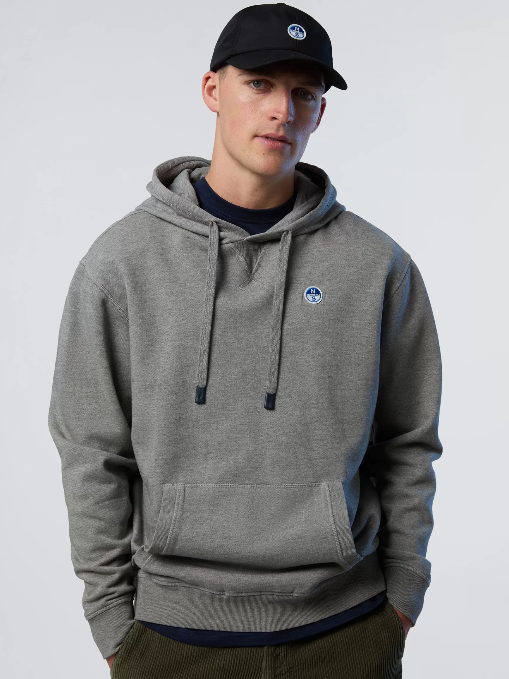North Sails Felpa con cappuccio e logo>Uomo Felpe