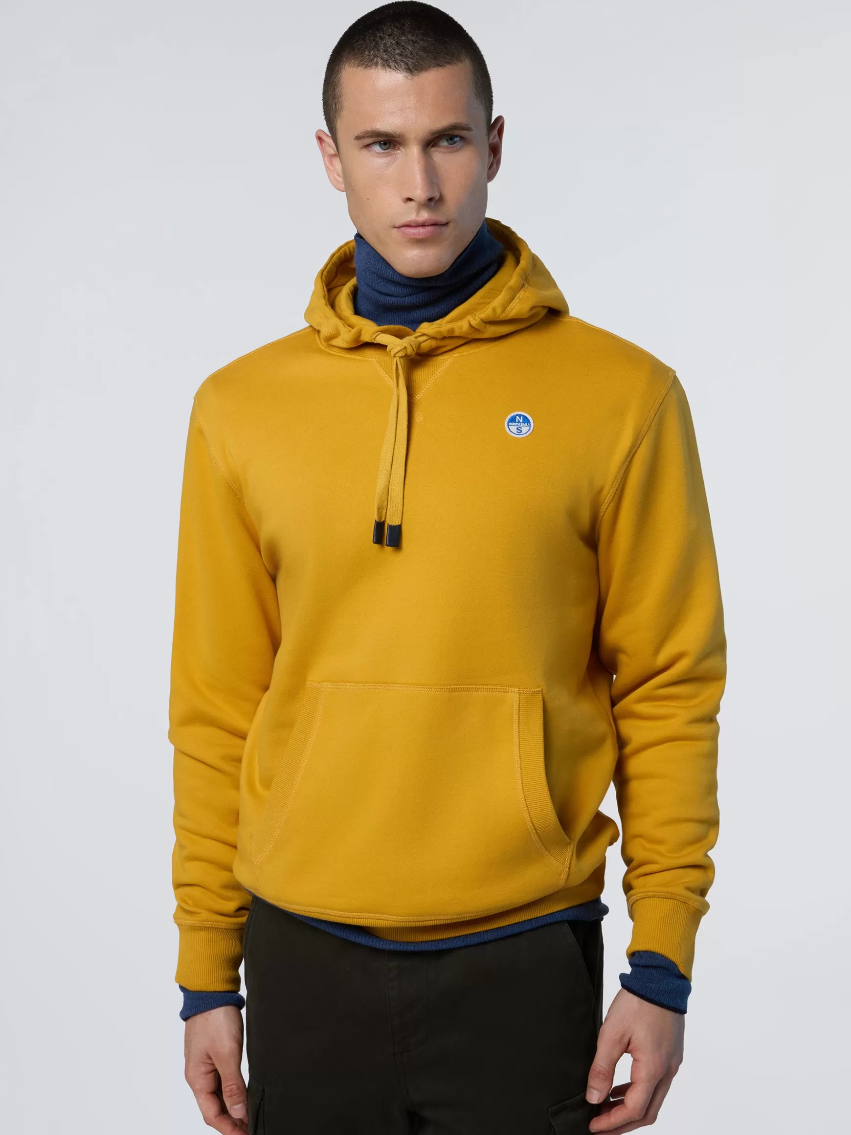 North Sails Felpa con cappuccio e logo>Uomo Felpe