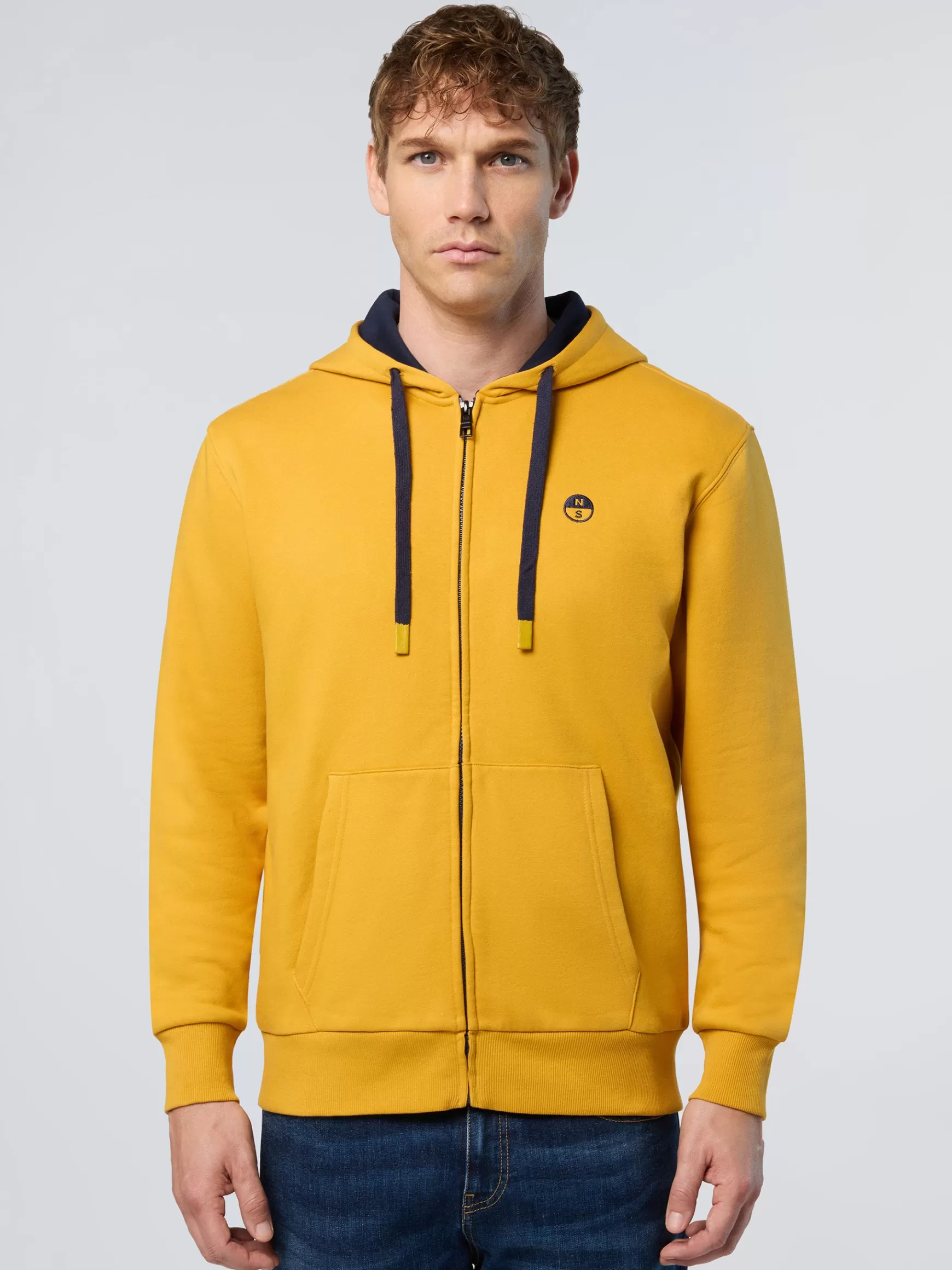 North Sails Felpa con cappuccio e ricamo>Uomo Felpe