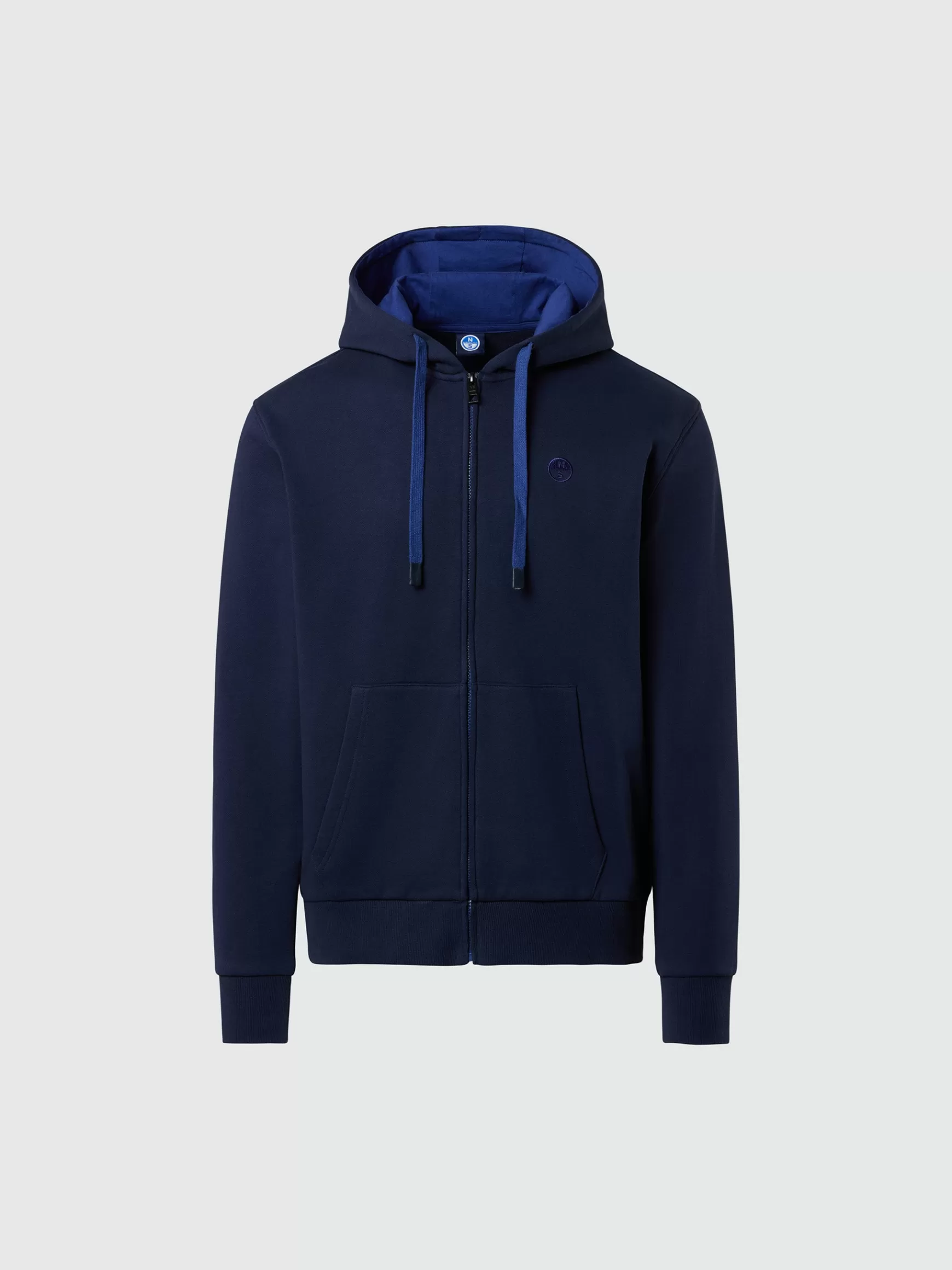 North Sails Felpa con cappuccio e ricamo>Uomo Felpe