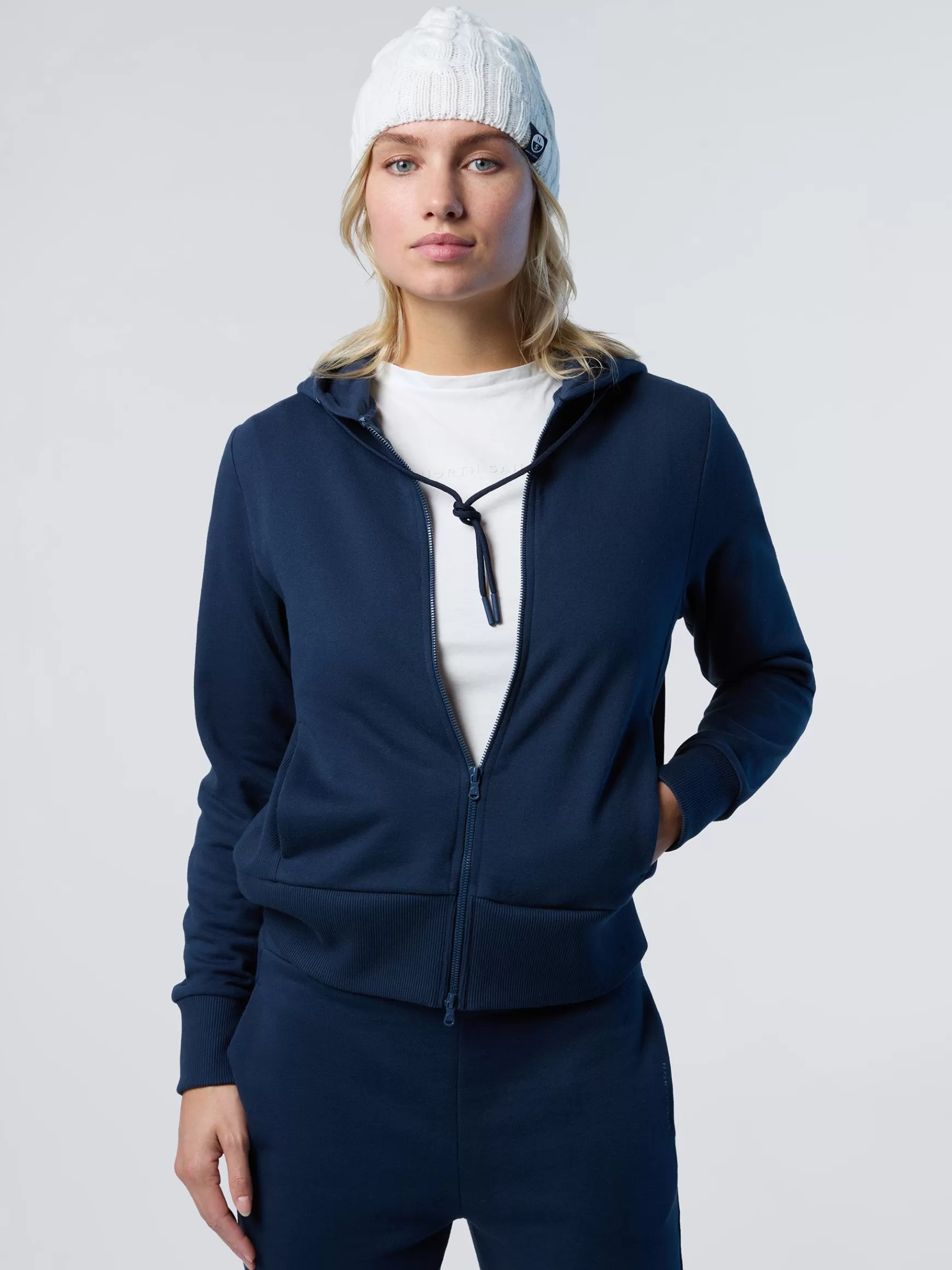 North Sails Felpa con cappuccio e ricamo>Donna Shop By Look | Felpe
