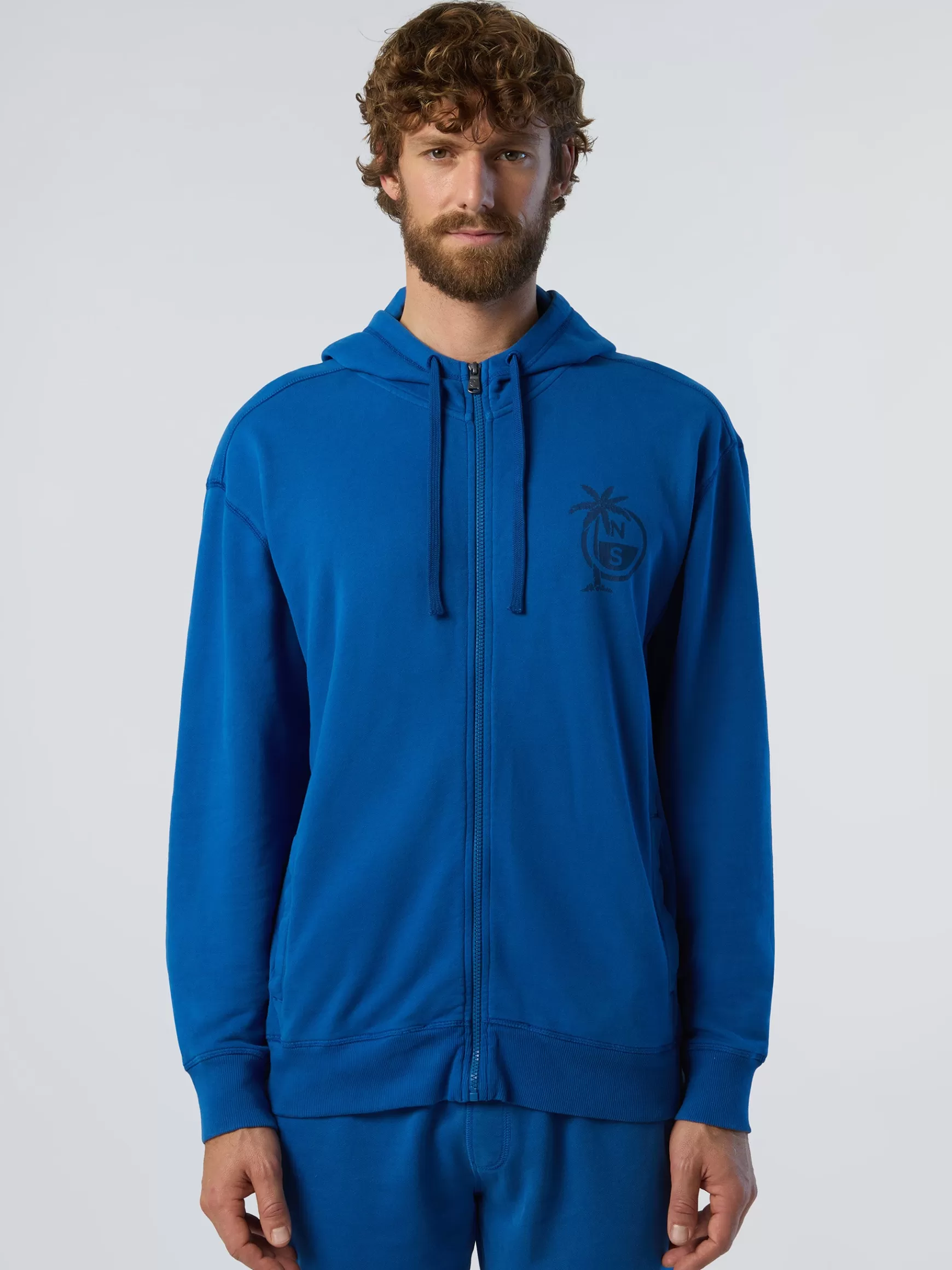 North Sails Felpa con cappuccio e stampa>Uomo Outlet | Felpe